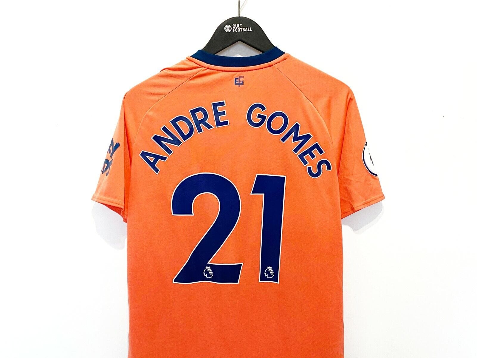 2019/20 ANDRE GOMES #21 Everton Vintage Umbro Away Football Shirt (M) Portugal