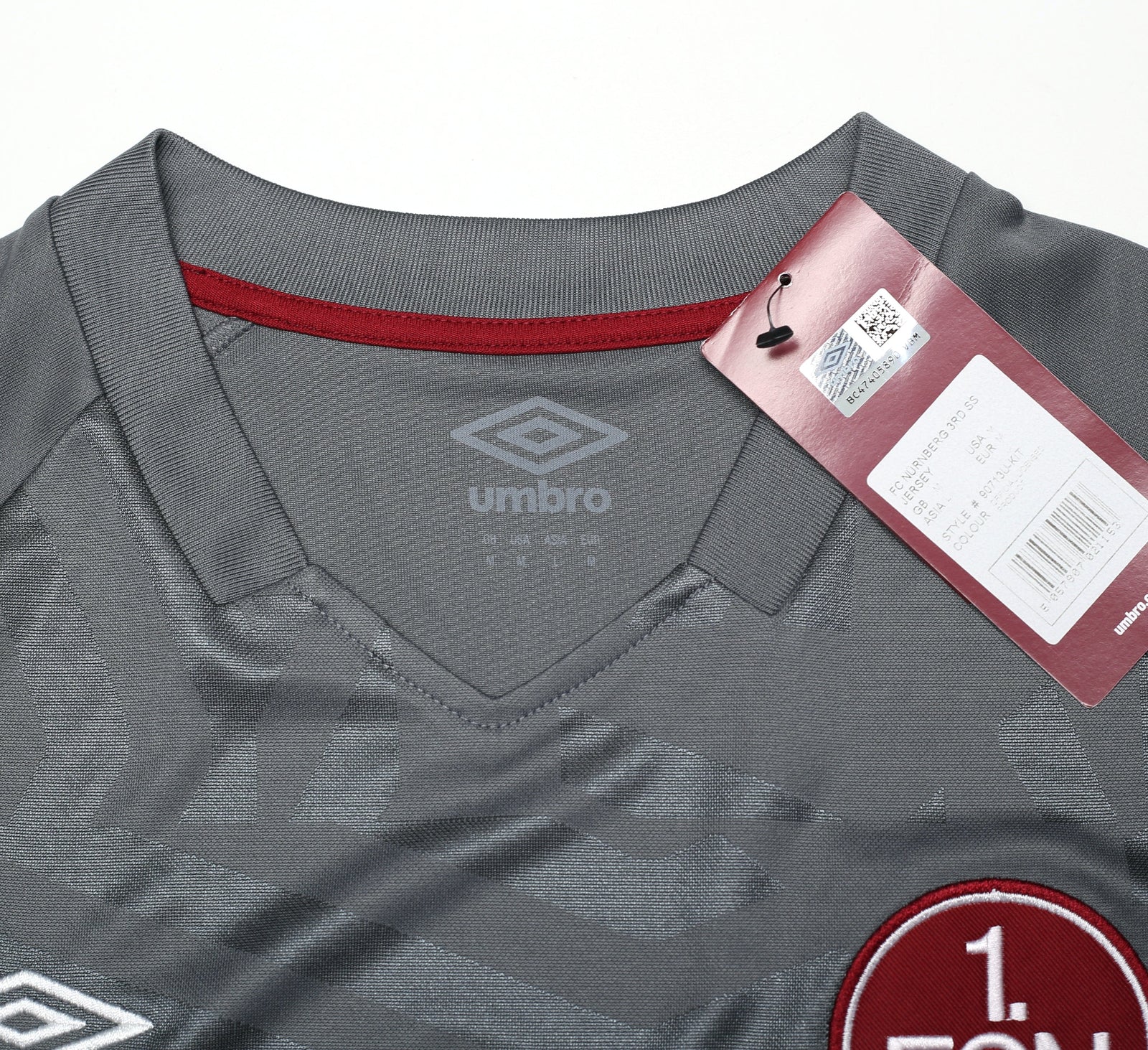 2019/20 FC NURNBERG Umbro Third Football Shirt (M) BNWT