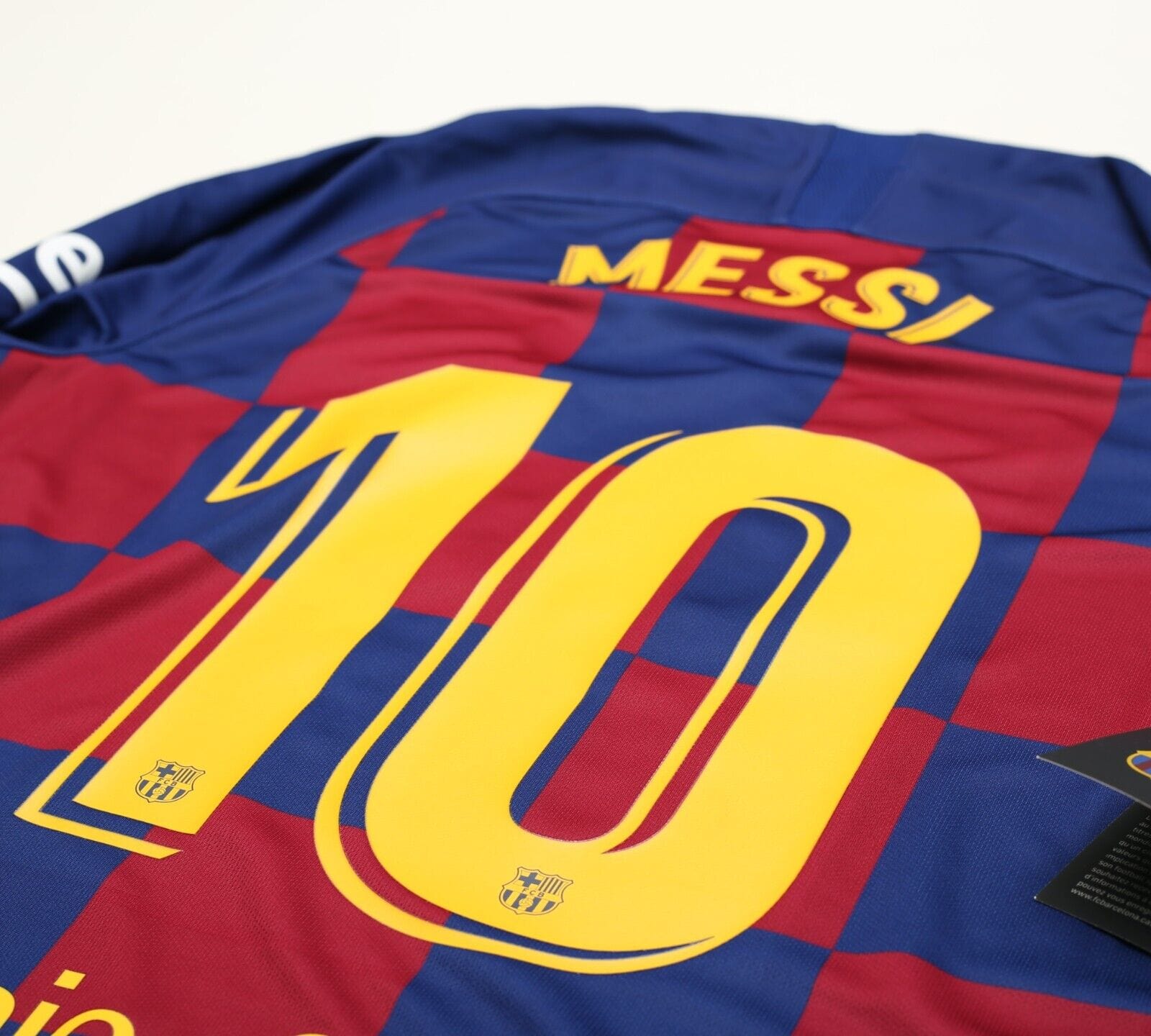 2019/20 MESSI #10 Barcelona Nike Home Football Shirt Jersey (M) BNWT