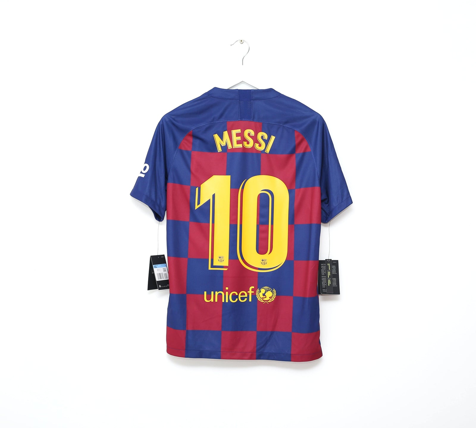 2019/20 MESSI #10 Barcelona Nike Home Football Shirt Jersey (M) BNWT