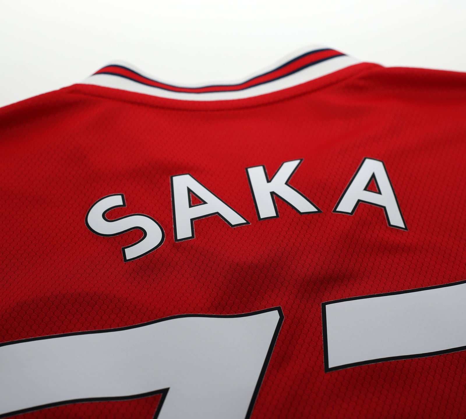 2019/20 SAKA #77 Arsenal Adidas Home Football Shirt (L)