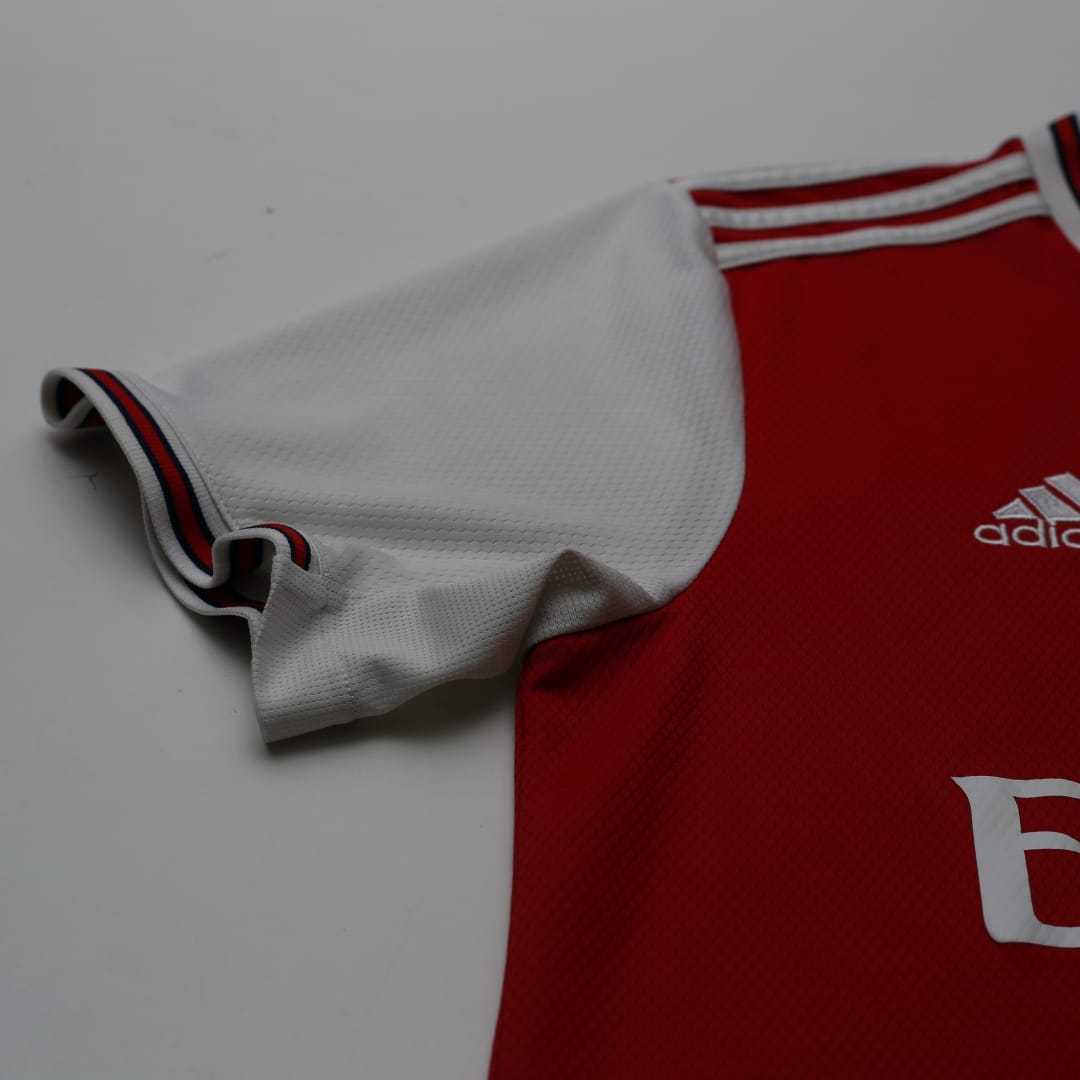 2019/20 SAKA #77 Arsenal Adidas Home Football Shirt (M)