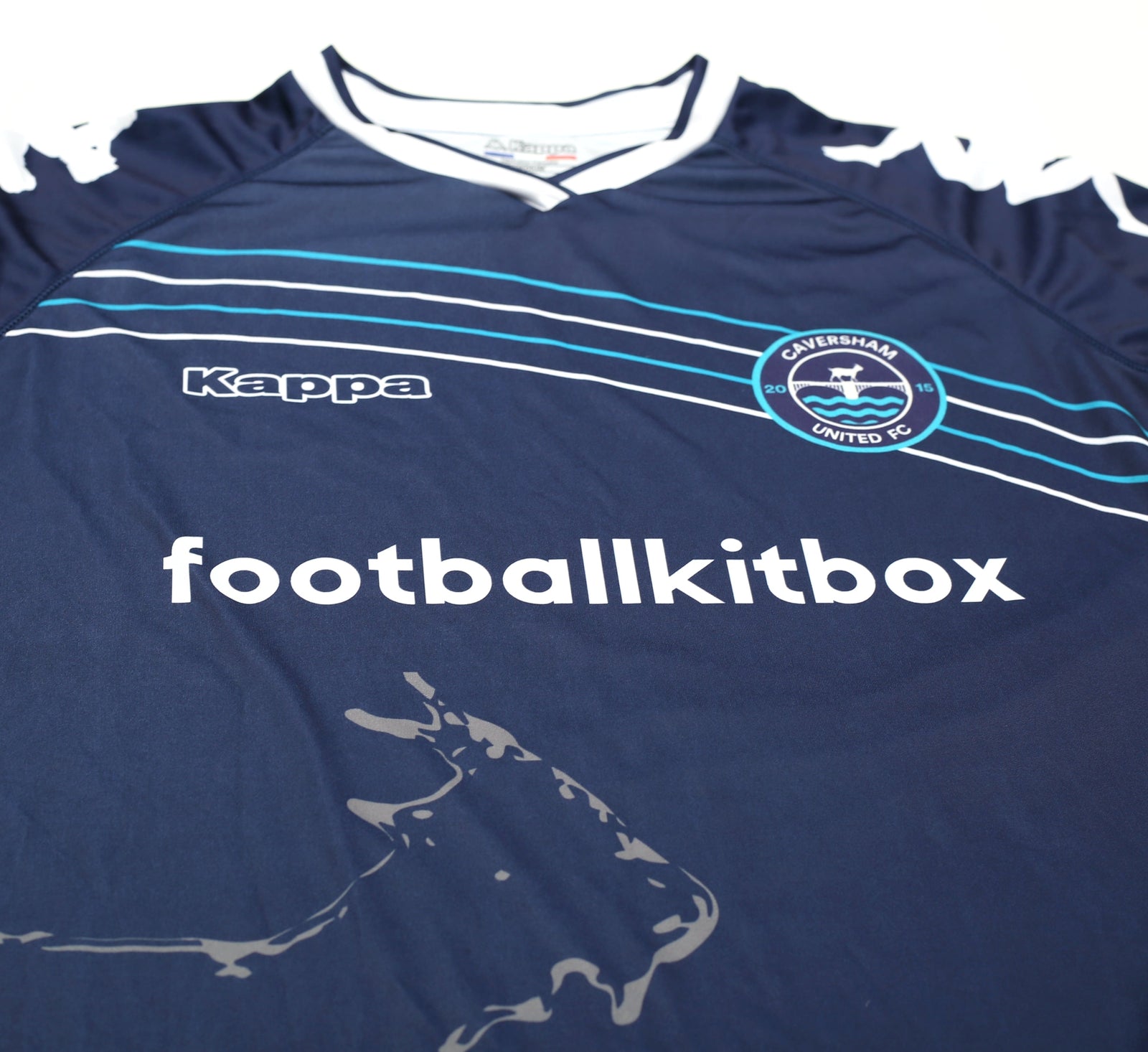 2019 CAVERSHAM UNITED FC Kappa Home Football Shirt (M)