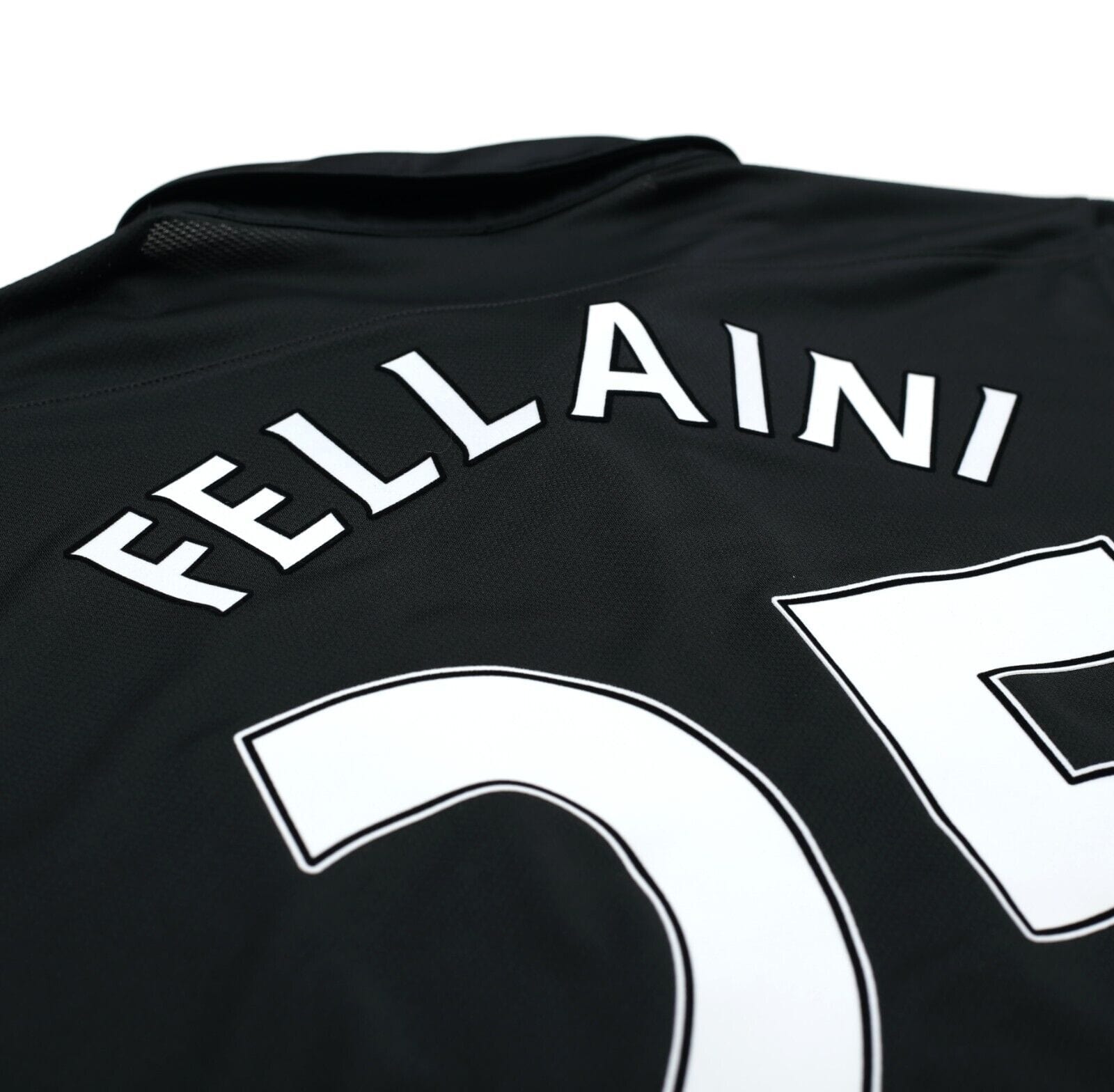 202/13 FELLAINI #2 Everton Vintage Nike Away Football Shirt Jersey (M)