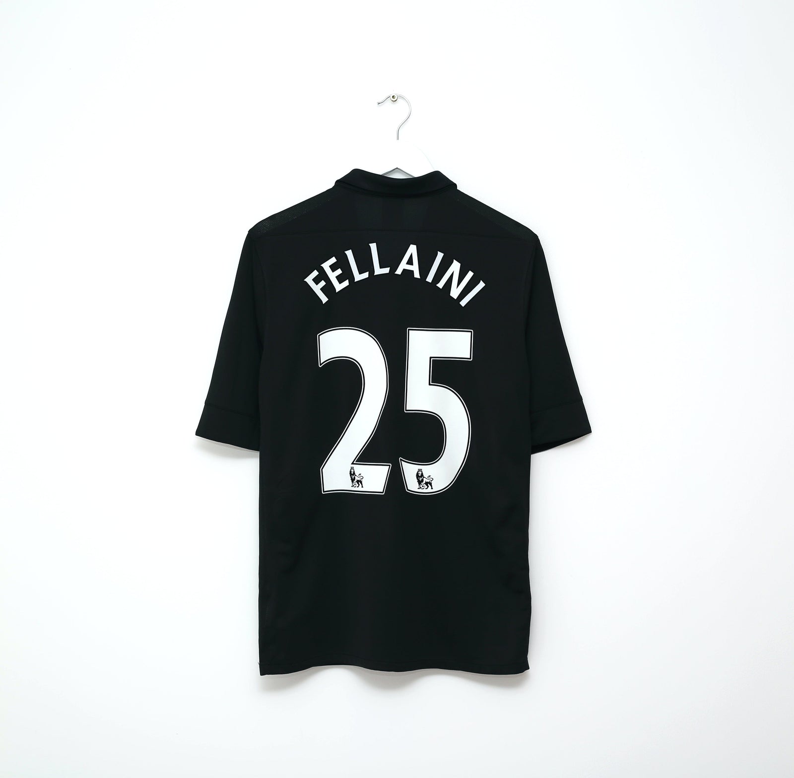 202/13 FELLAINI #2 Everton Vintage Nike Away Football Shirt Jersey (M)