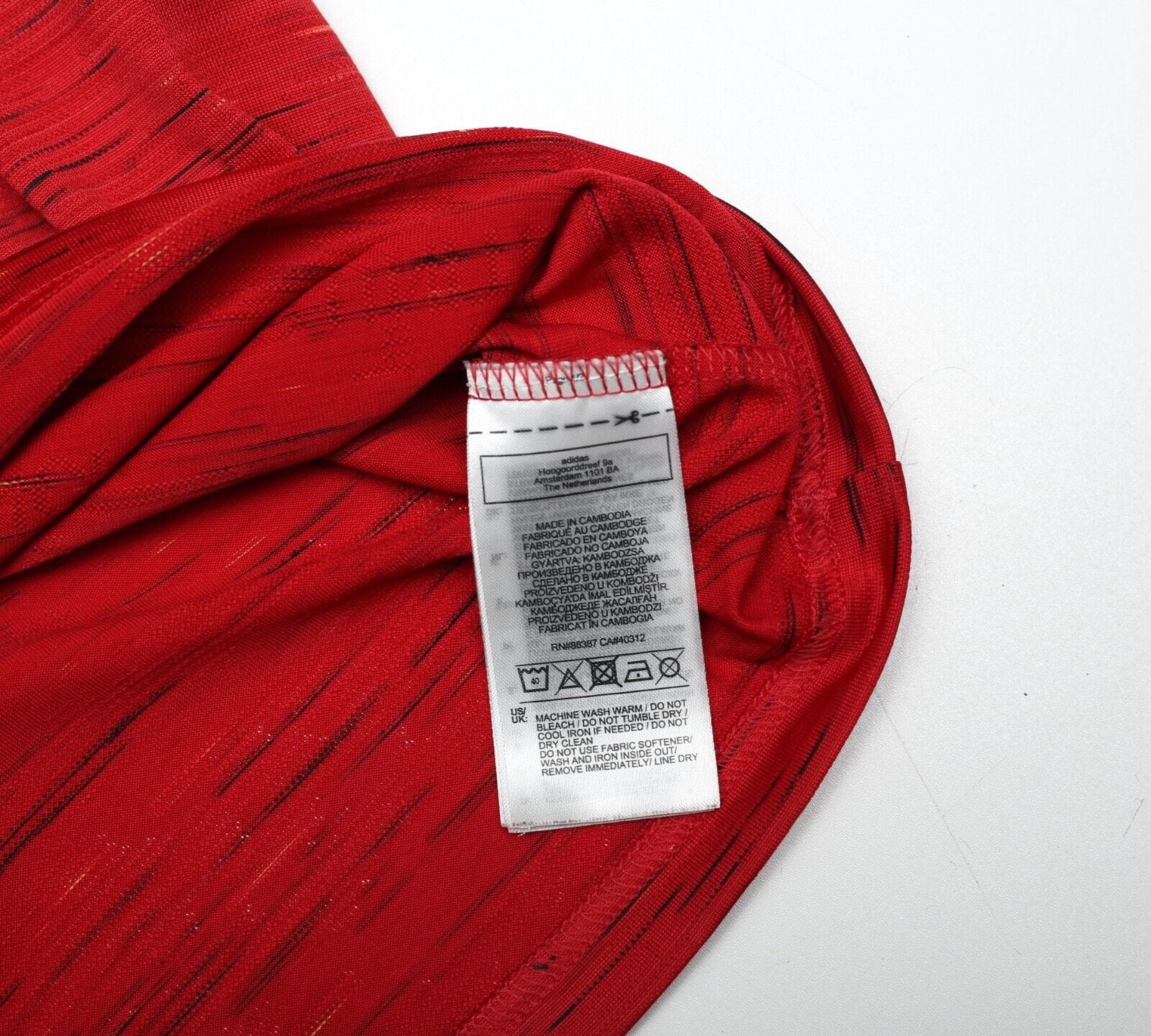 2020/21 AMAD DIALLO #19 Manchester United Vintage adidas Home Football Shirt (M)