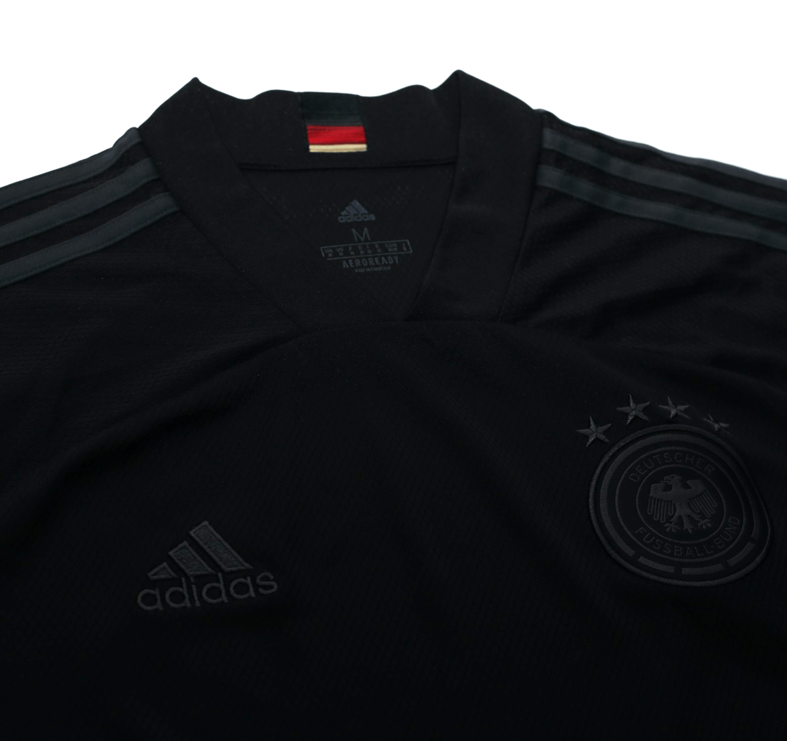 2020/21 GERMANY adidas Blackout Away Football Shirt (M) Euro 2020