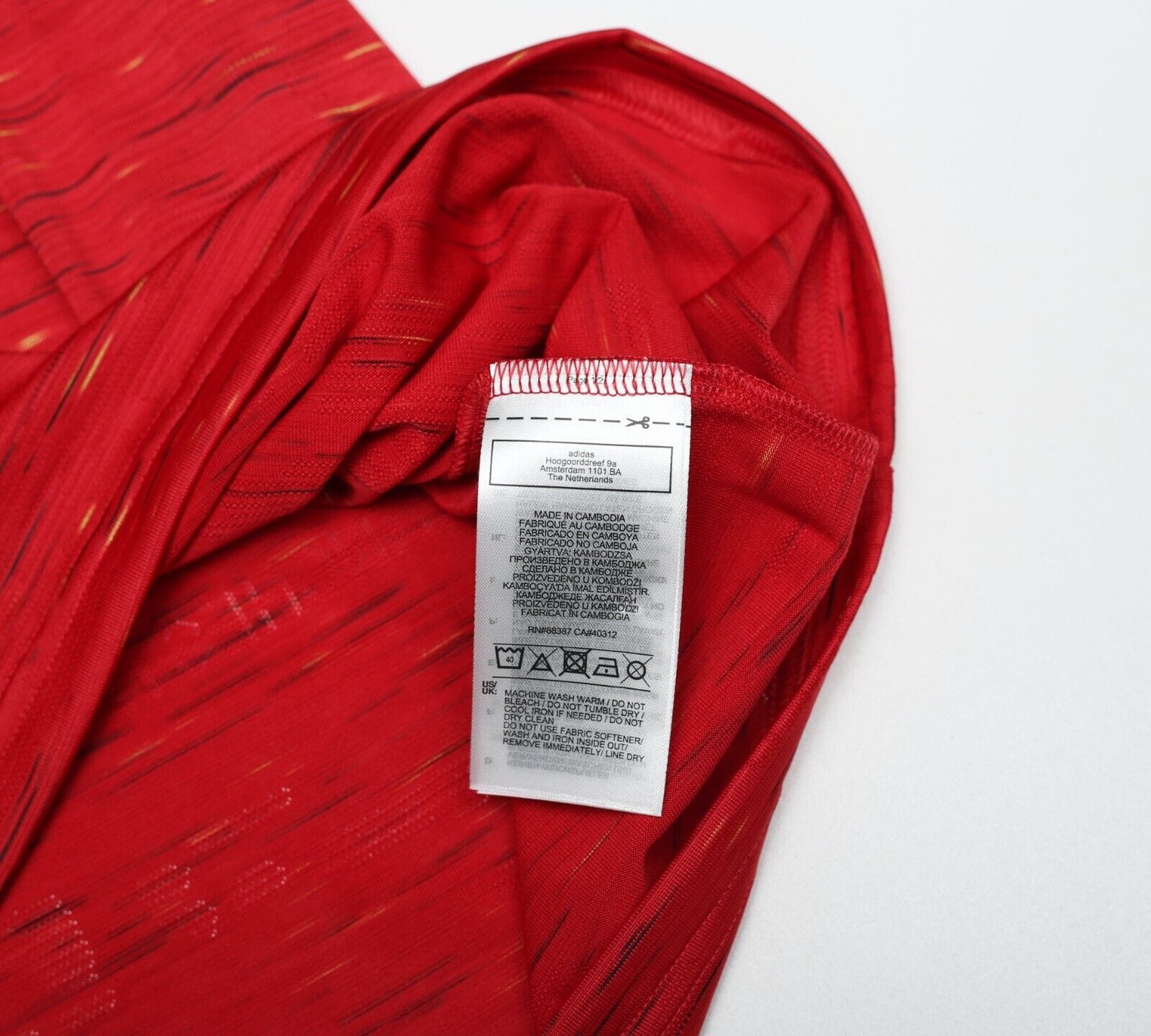 2020/21 MATA #8 Manchester United Vintage adidas Home Football Shirt (M/L)