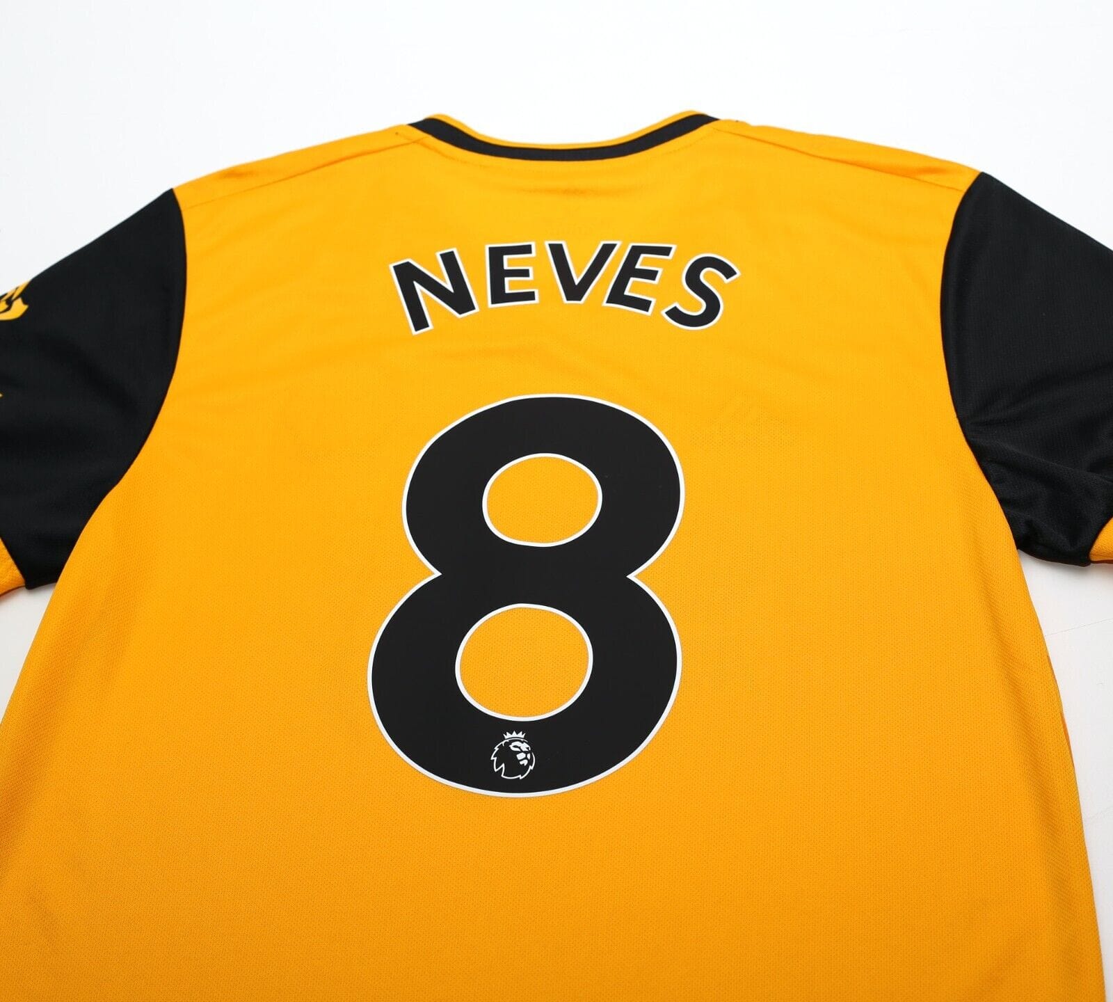 2020/21 NEVES #8 Wolverhampton Wanderers adidas Home Football Shirt (M) Wolves
