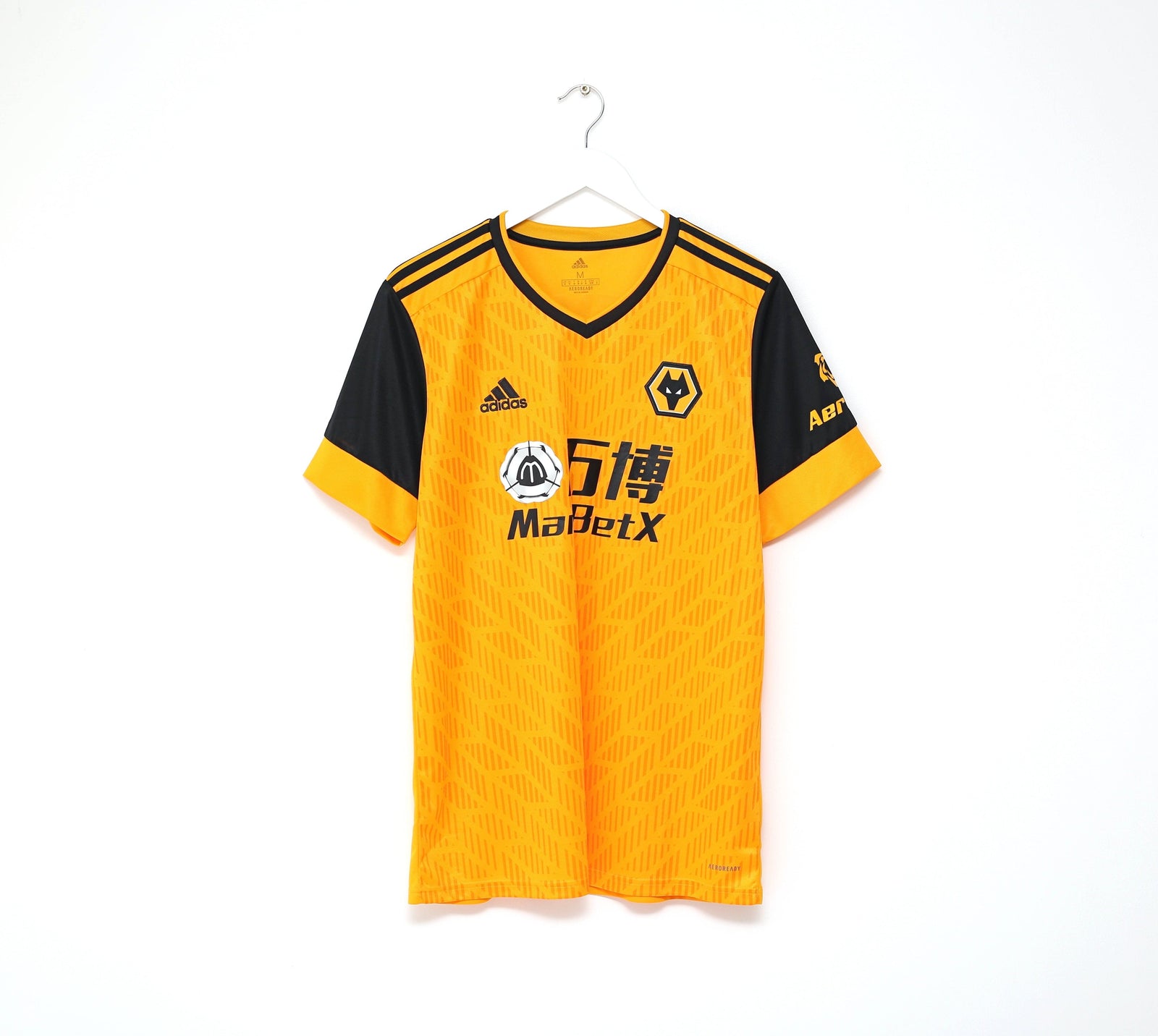 2020/21 NEVES #8 Wolverhampton Wanderers adidas Home Football Shirt (M) Wolves