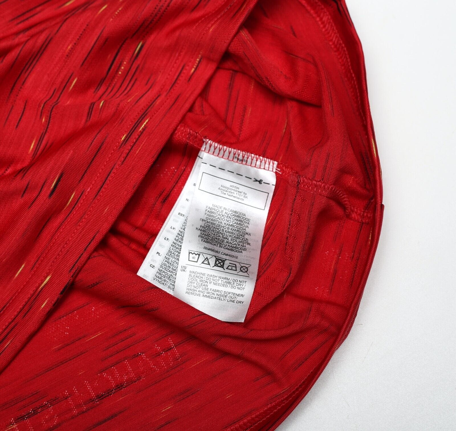 2020/21 RASHFORD #10 Manchester United Vintage adidas Home Football Shirt (M)