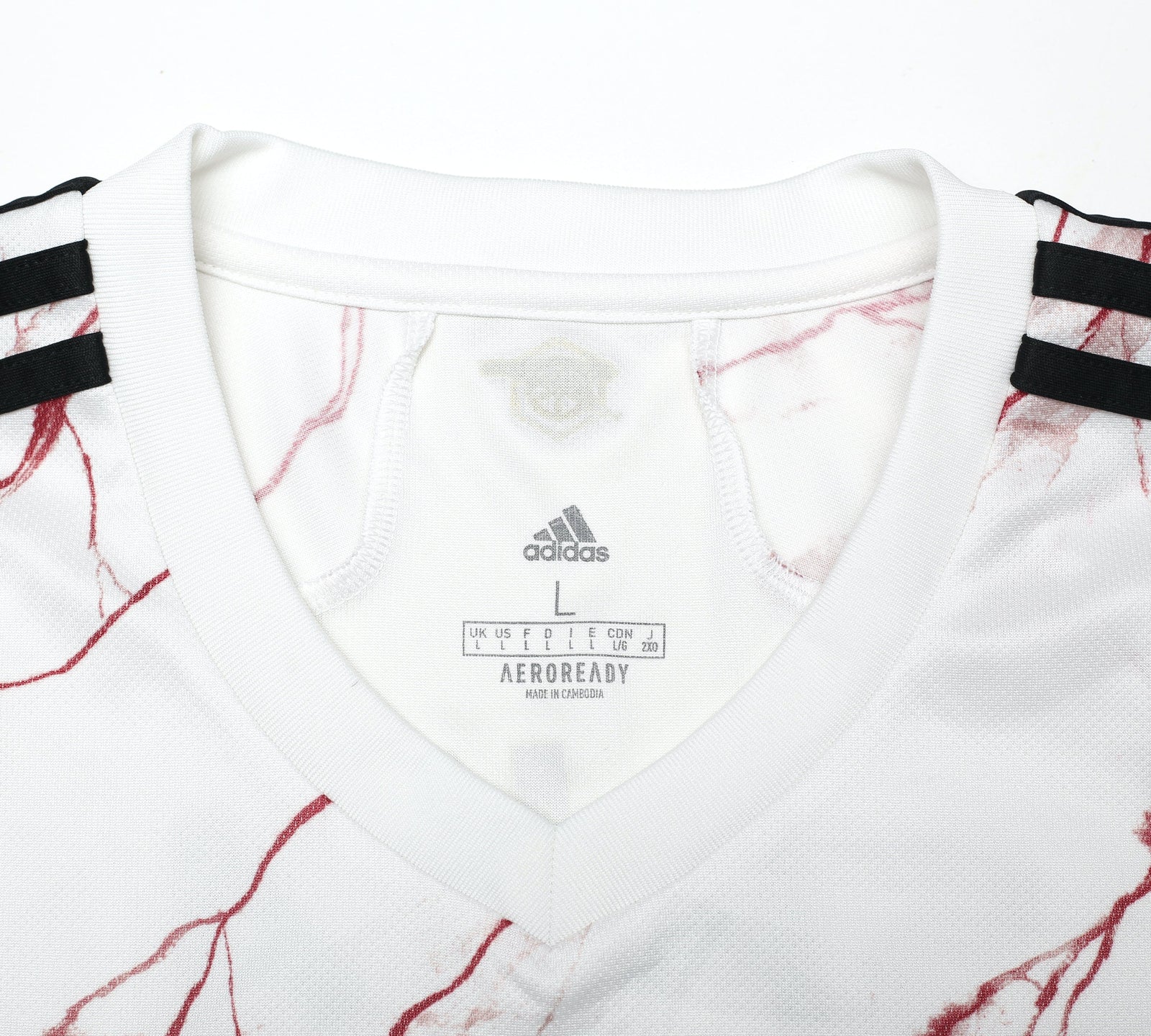 2020/21 SAKA #7 Arsenal Adidas Away Football Shirt (L)