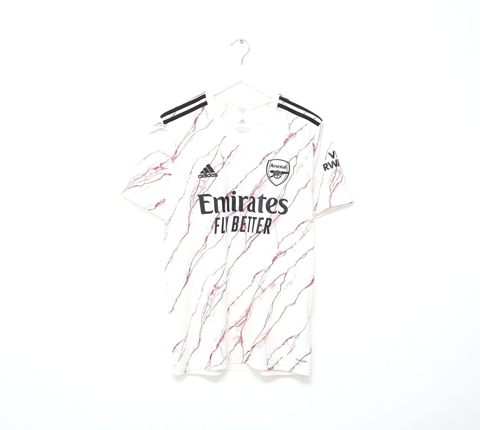 2020/21 SAKA #7 Arsenal Adidas Away Football Shirt (L)