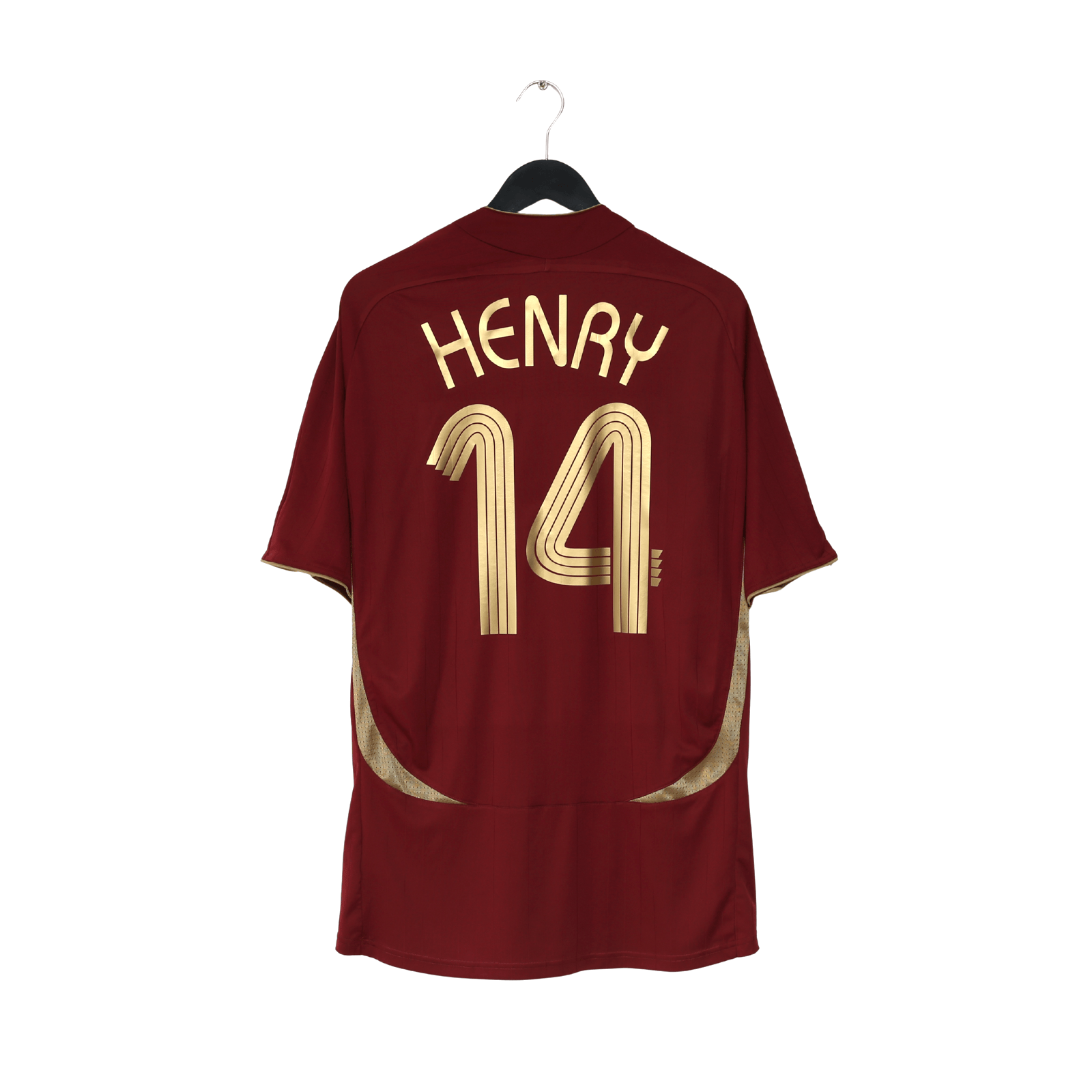 2021/22 HENRY #14 Arsenal adidas Teamgeist Football Shirt (XL)