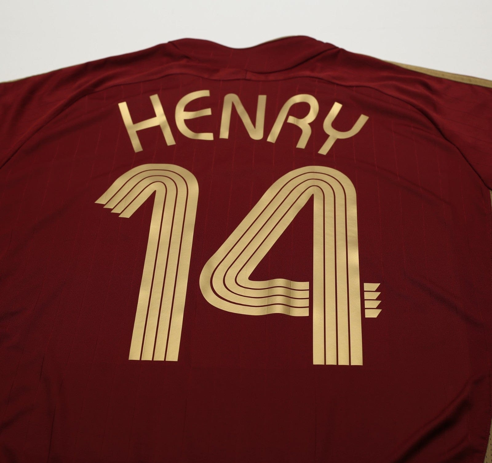 2021/22 HENRY #14 Arsenal adidas Teamgeist Football Shirt (XL)