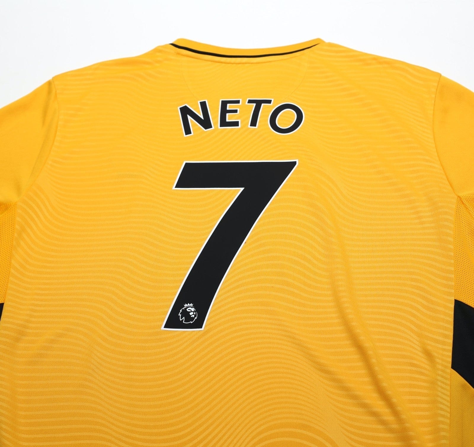 2021/22 NETO #7 Wolverhampton Wanderers Castore Home Football Shirt (XL) Wolves