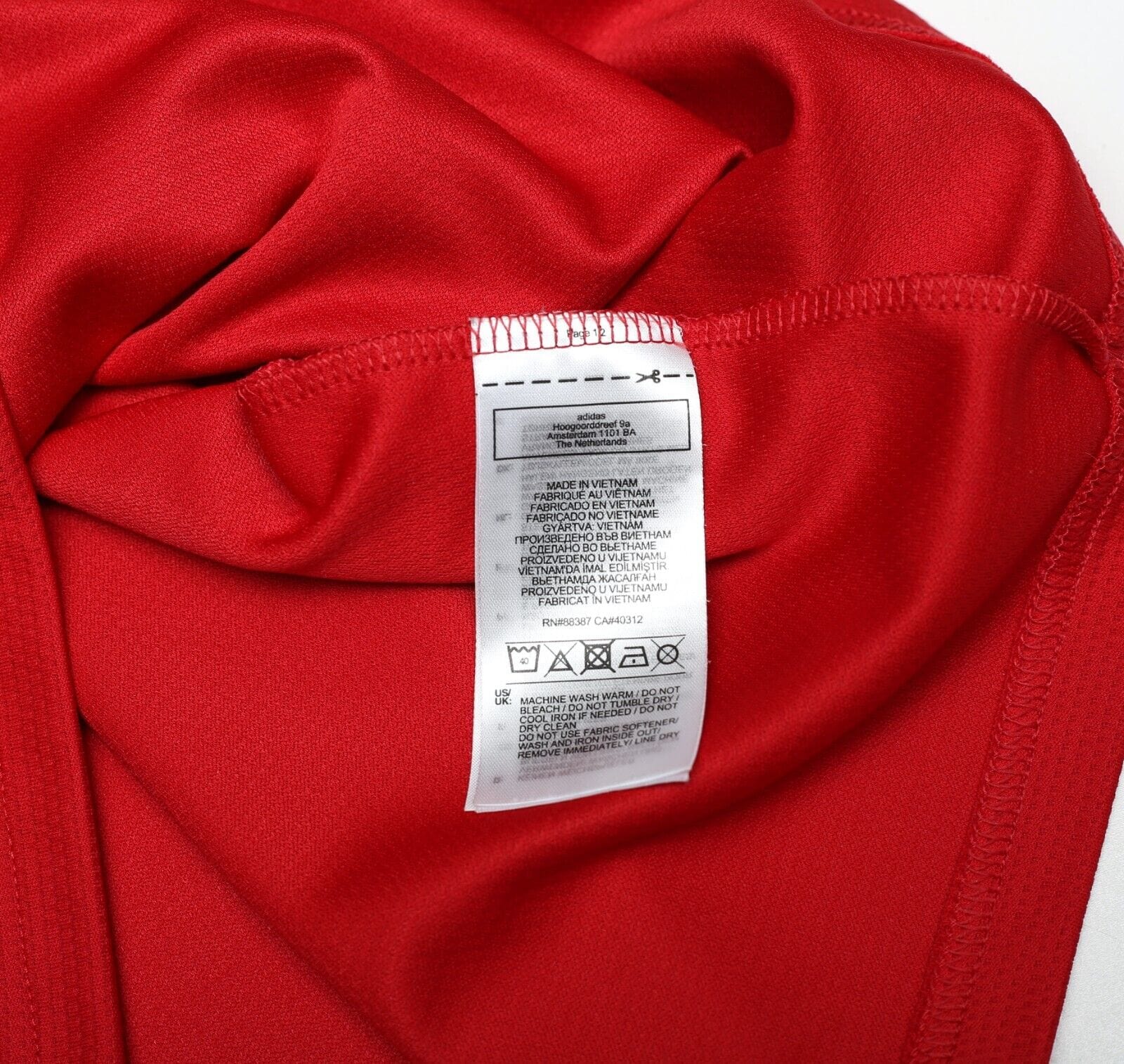 2021/22 RASHFORD #10 Manchester United Vintage adidas Home Football Shirt (M)