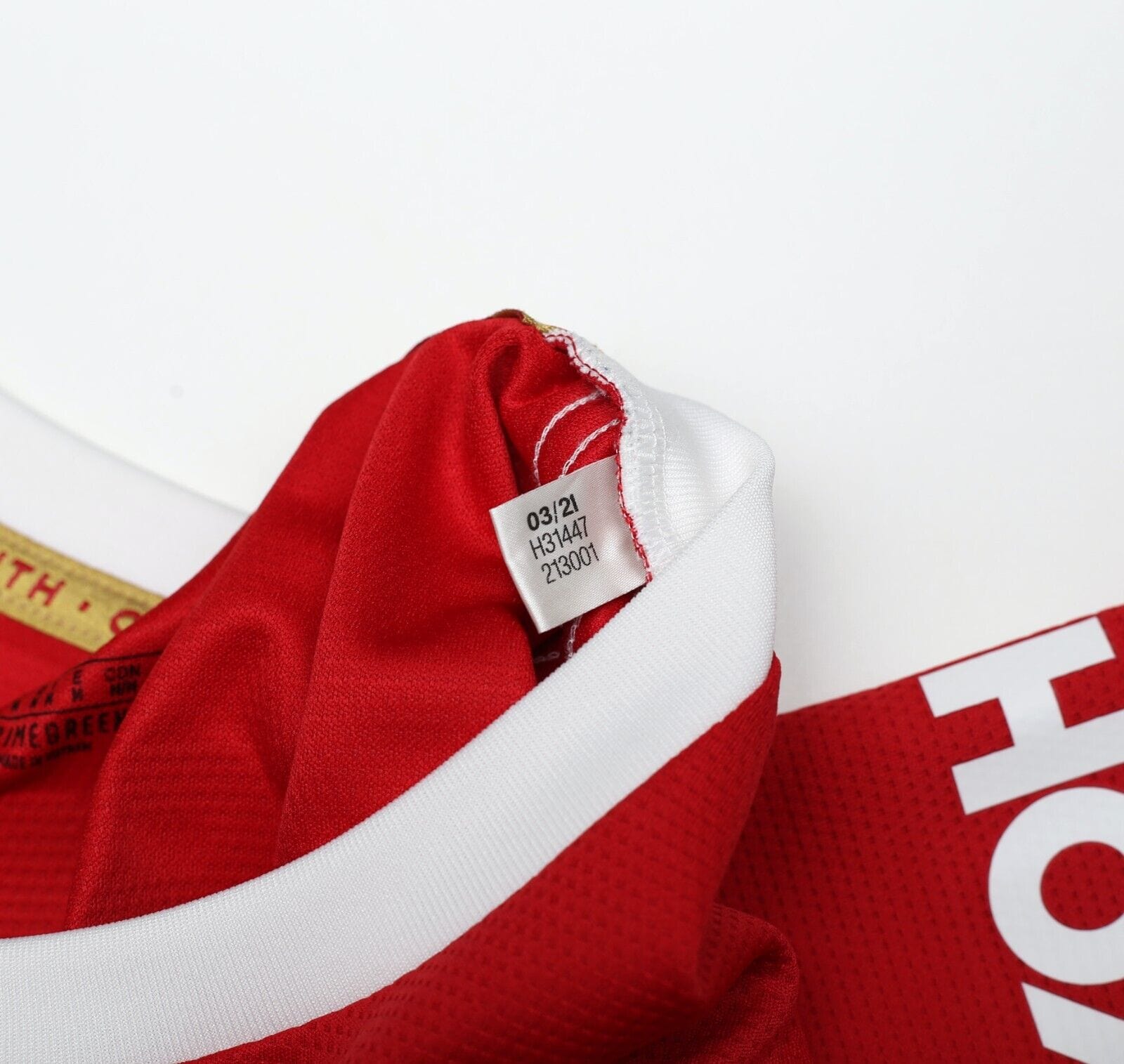 2021/22 RASHFORD #10 Manchester United Vintage adidas Home Football Shirt (M)