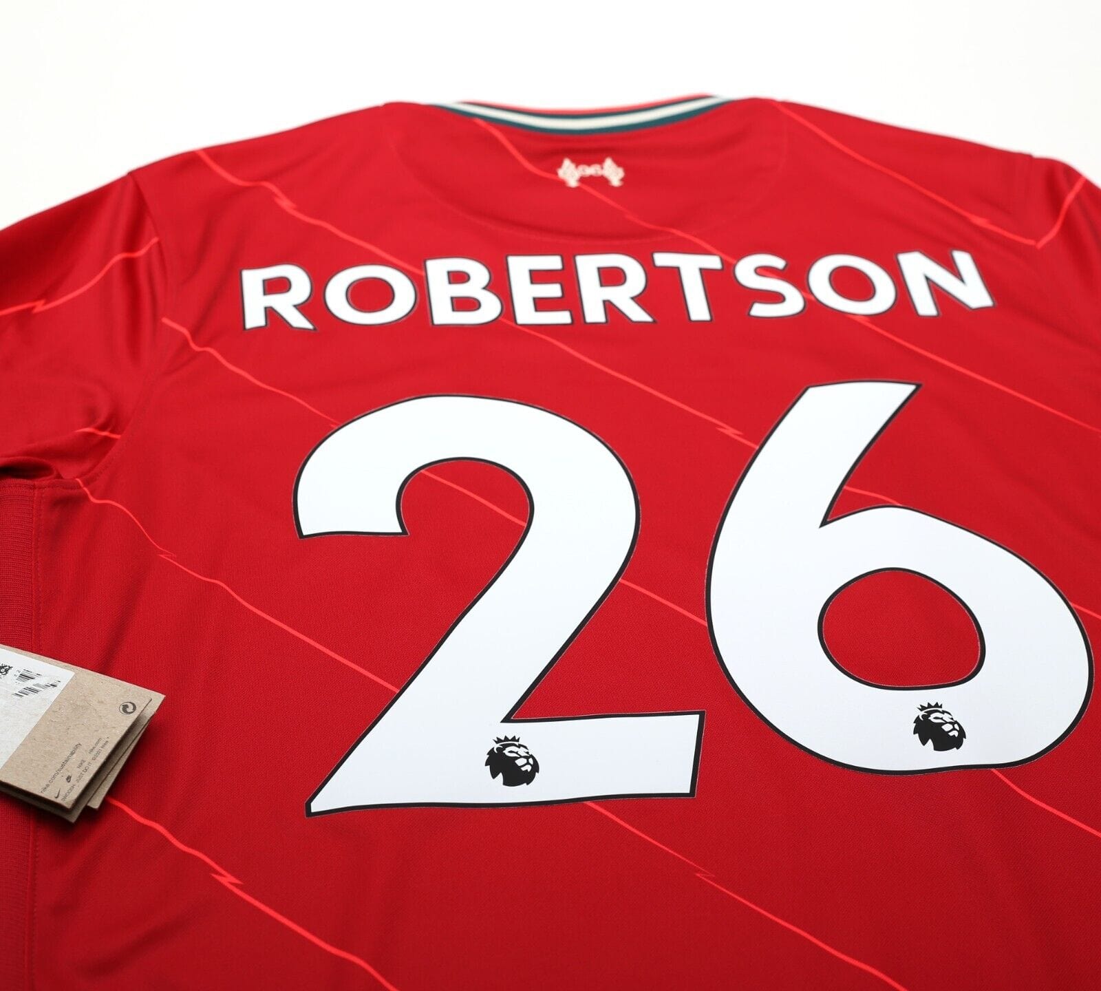 2021/22 ROBERTSON #26 Liverpool Vintage Nike Home Football Shirt (L) BNWT
