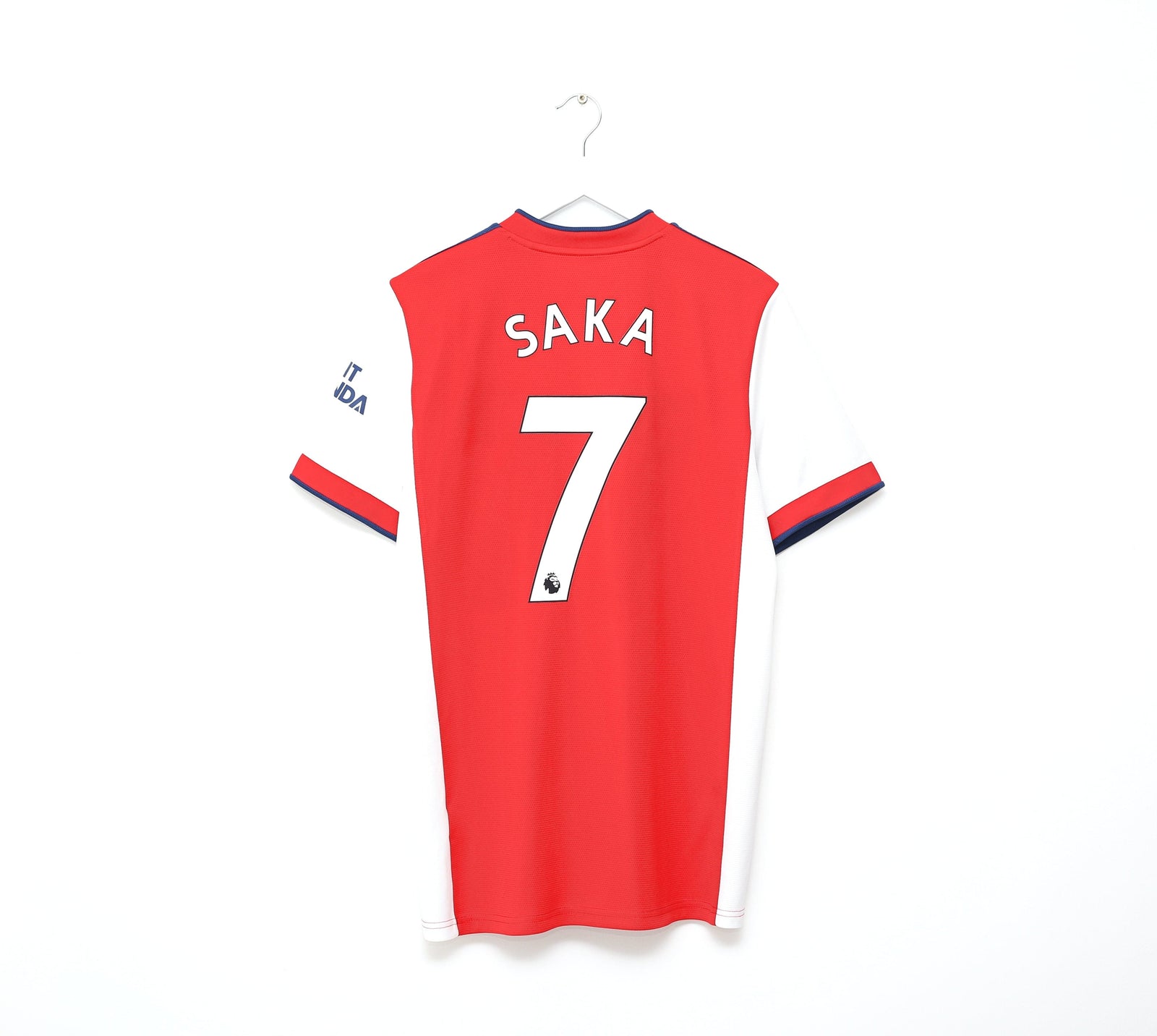 2021/22 SAKA #7 Arsenal Adidas Home Football Shirt (L)