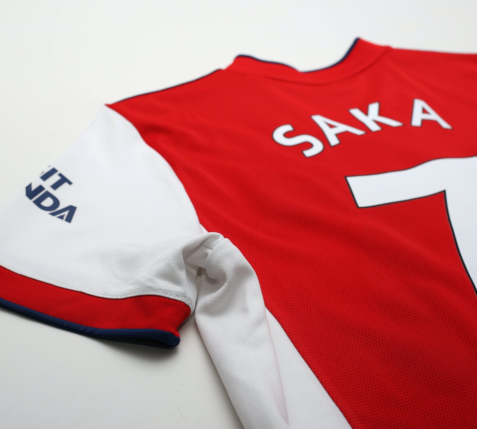 2021/22 SAKA #7 Arsenal Adidas Home Football Shirt (L)
