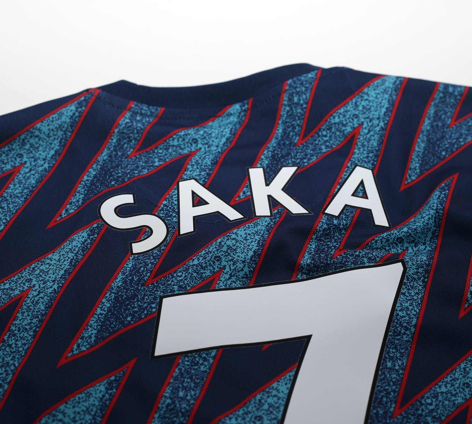 2021/22 SAKA #7 Arsenal Adidas Third Football Shirt (L)