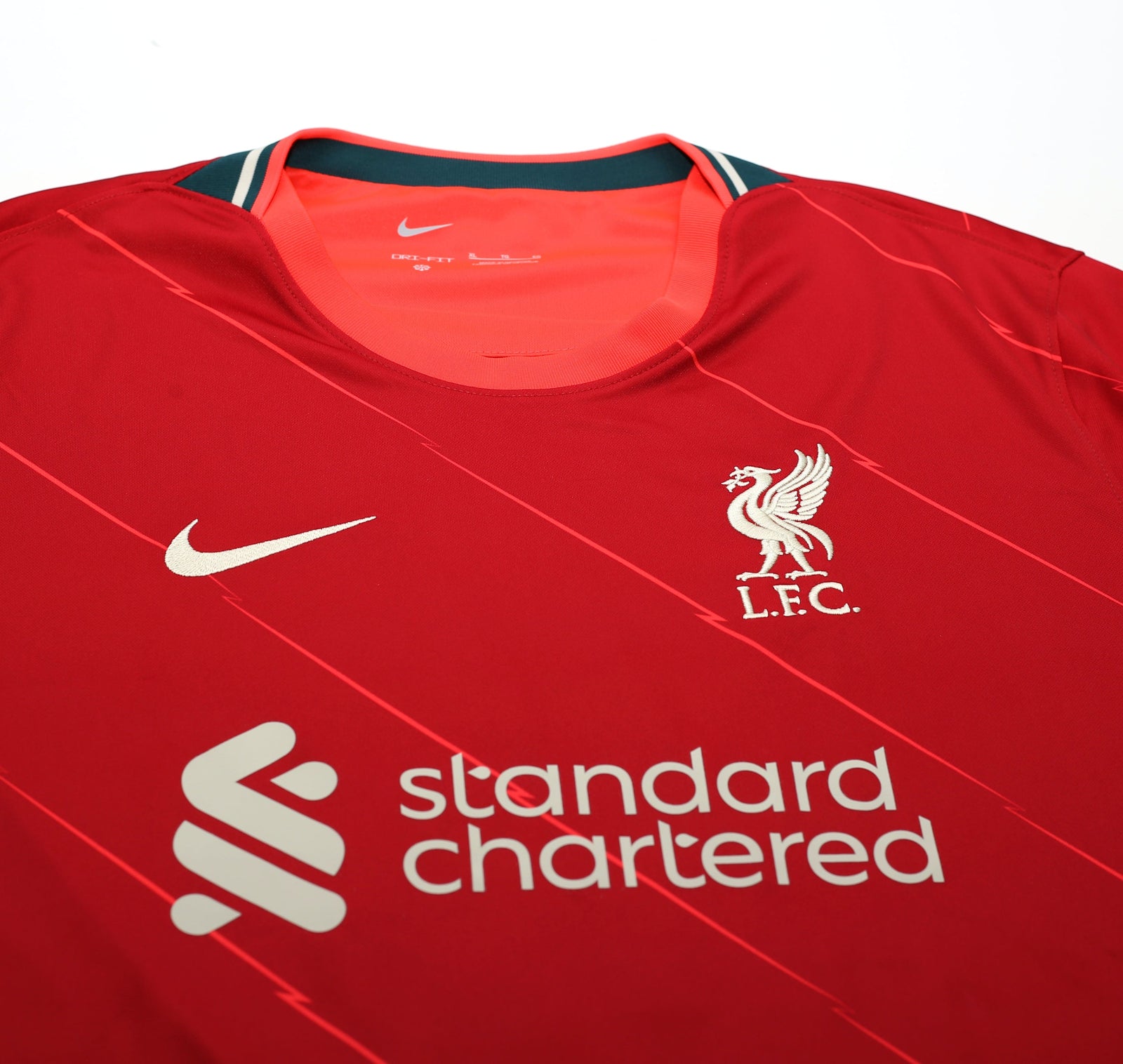 2021/22 VIRGIL #4 Liverpool Vintage Nike Home Football Shirt (XL) BNWT