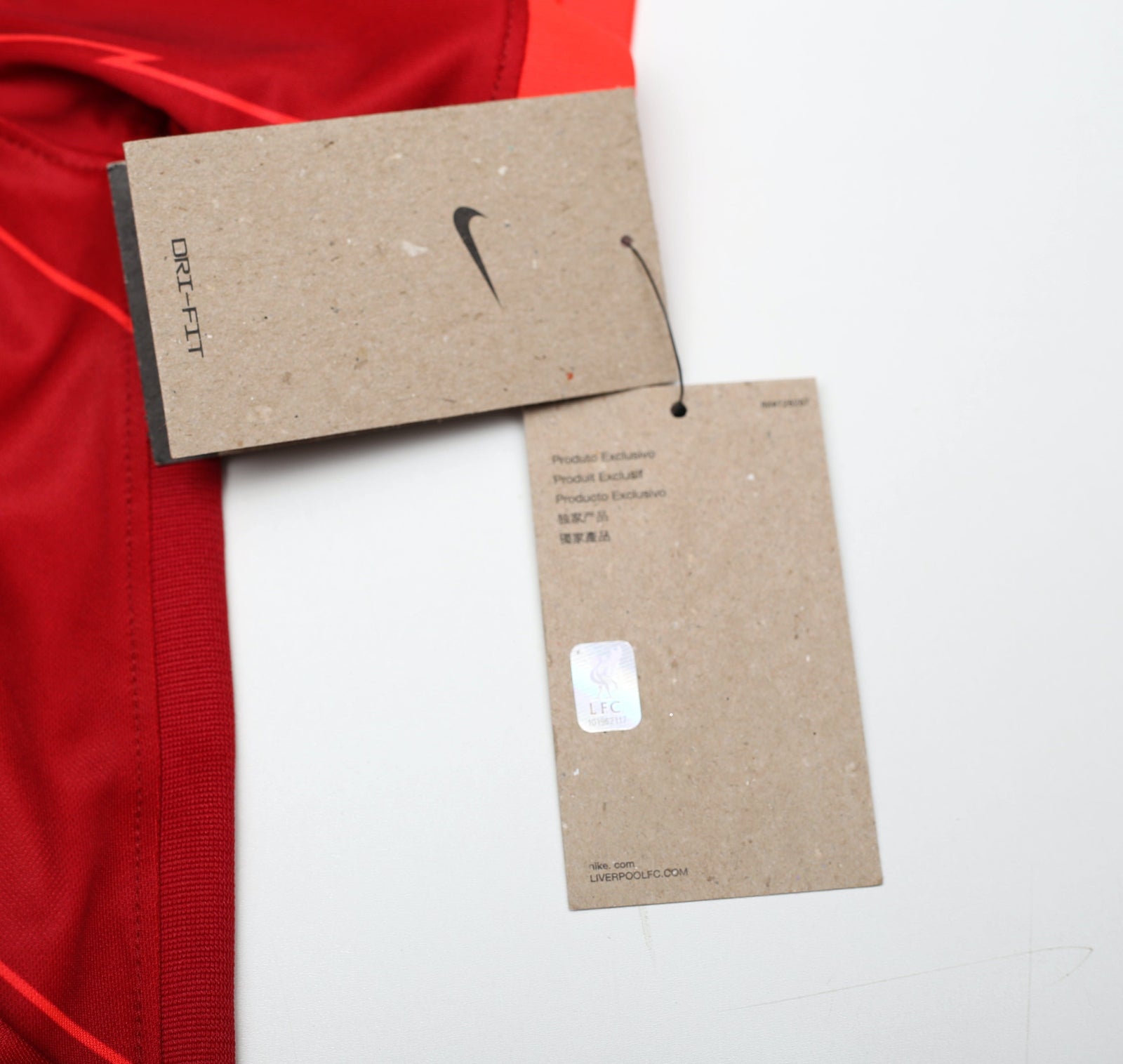 2021/22 VIRGIL #4 Liverpool Vintage Nike Home Football Shirt (XL) BNWT