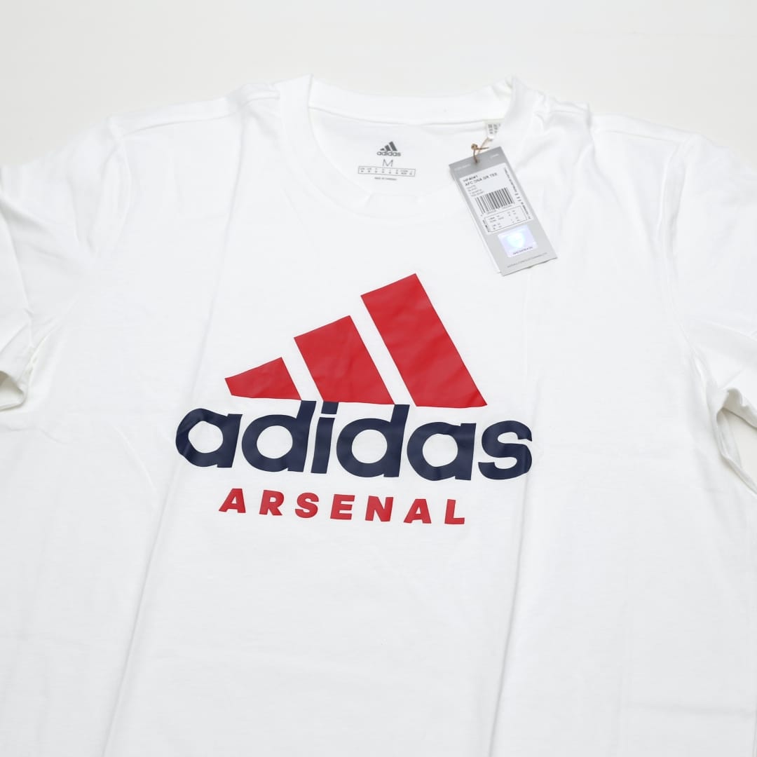 2022/23 Arsenal adidas White DNA Tee (M) BNWT