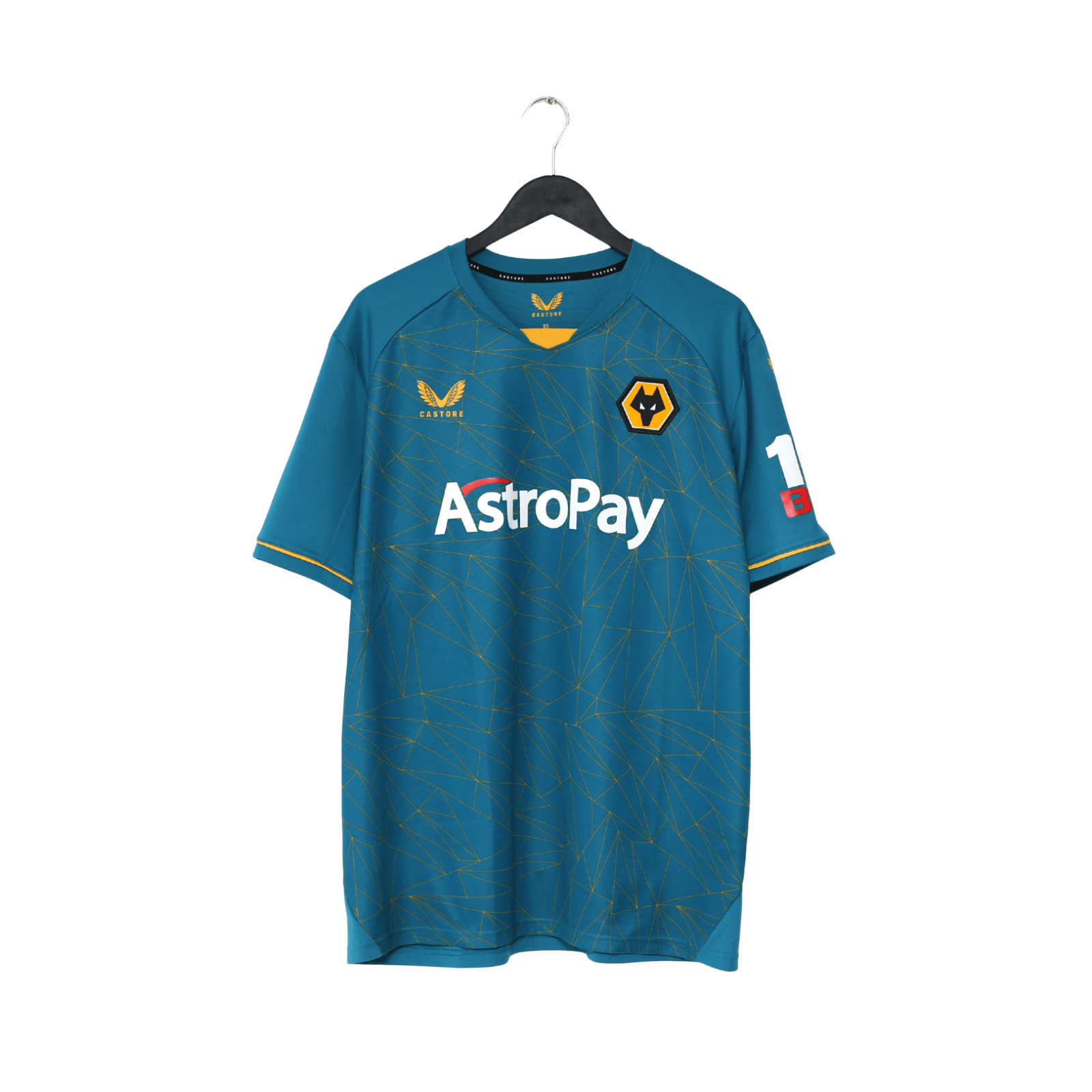 2022/23 CUNHA #12 Wolverhampton Wanderers Castore Away Football Shirt XL Wolves