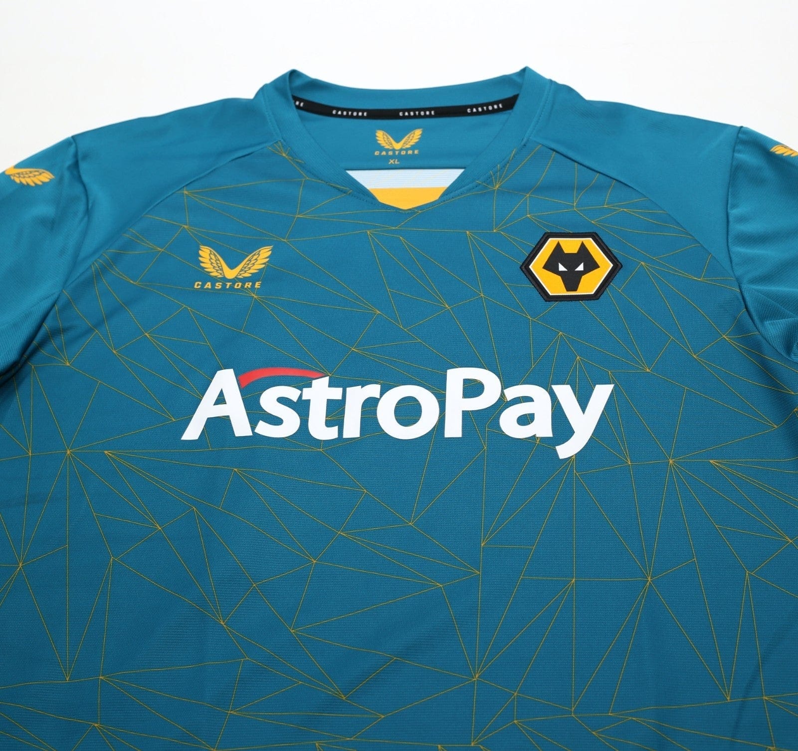 2022/23 CUNHA #12 Wolverhampton Wanderers Castore Away Football Shirt XL Wolves