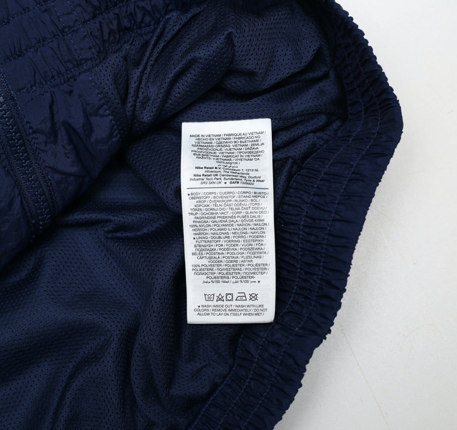 2022/23 PSG Nike Strike Anthem Jacket Midnight Navy (M) Paris Saint Germain