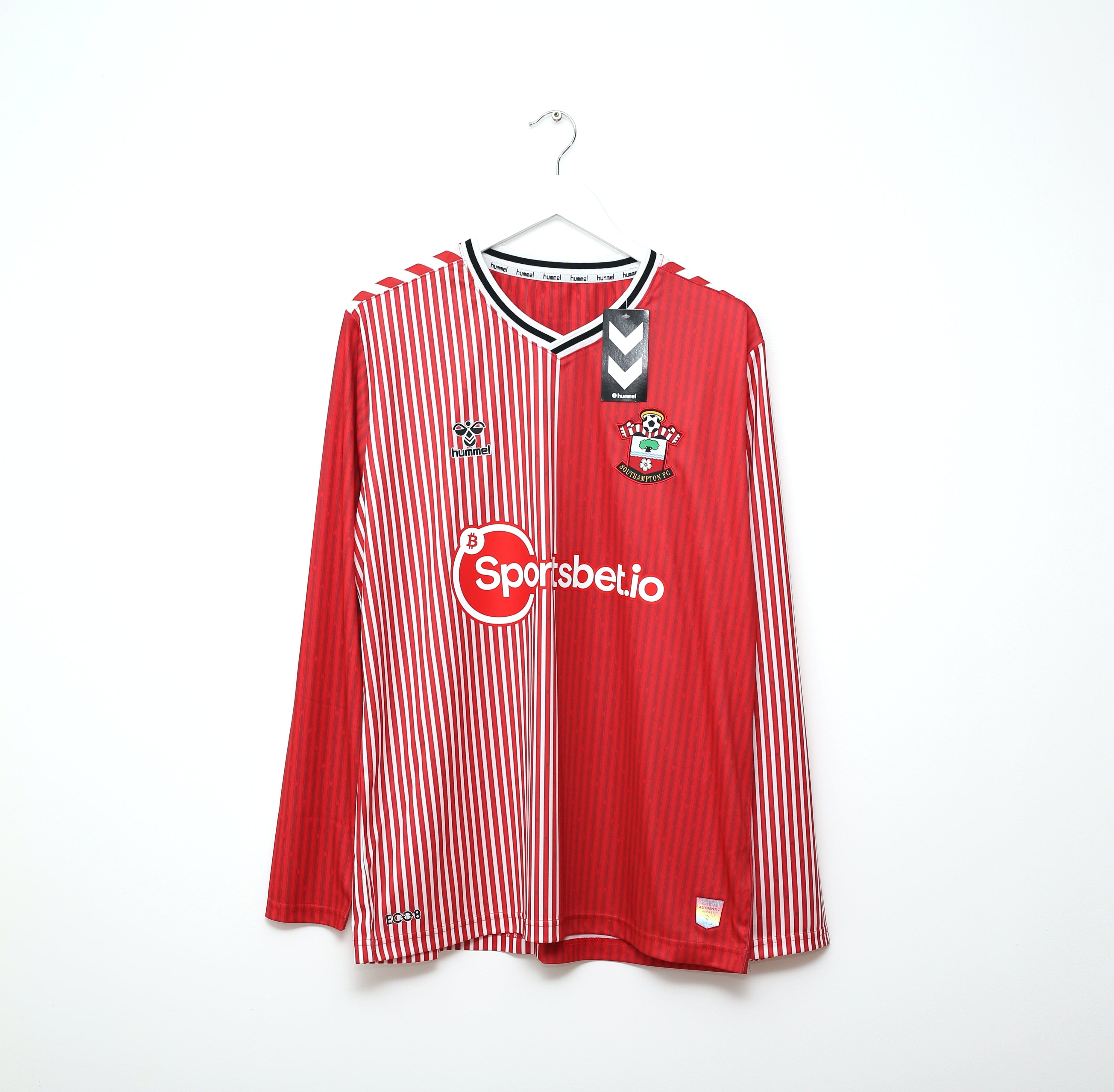 2023-24 Southampton hummel Home Shirt Long Sleeve