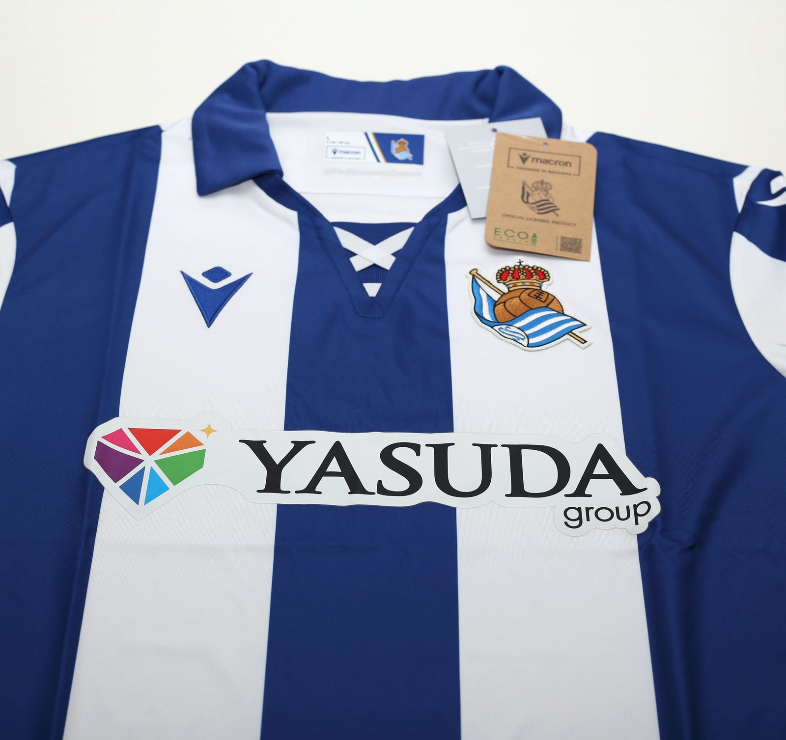 2024/25 Real Sociedad Macron home shirt | New | All sizes