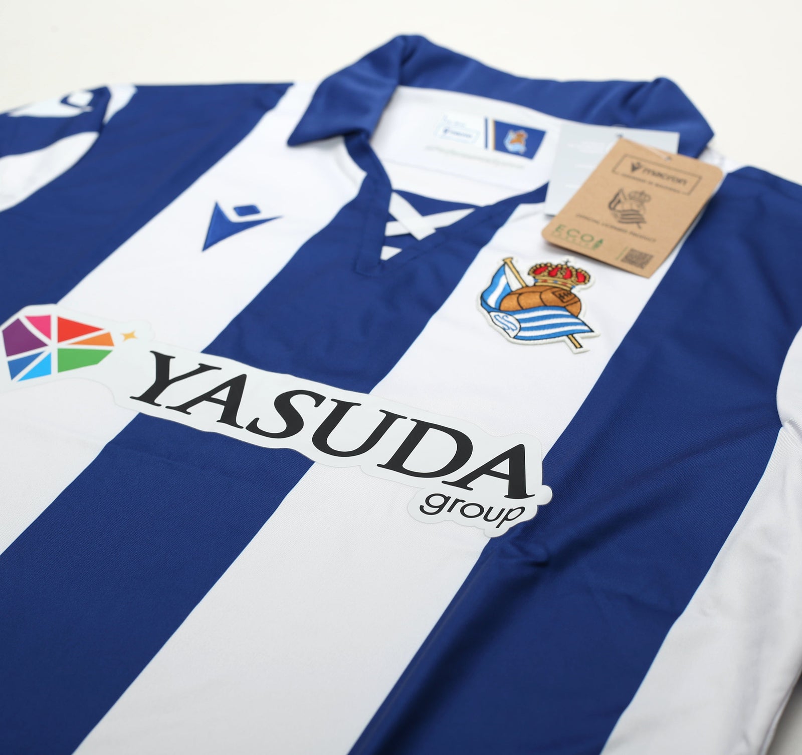 2024/25 Real Sociedad Macron home shirt | New | All sizes