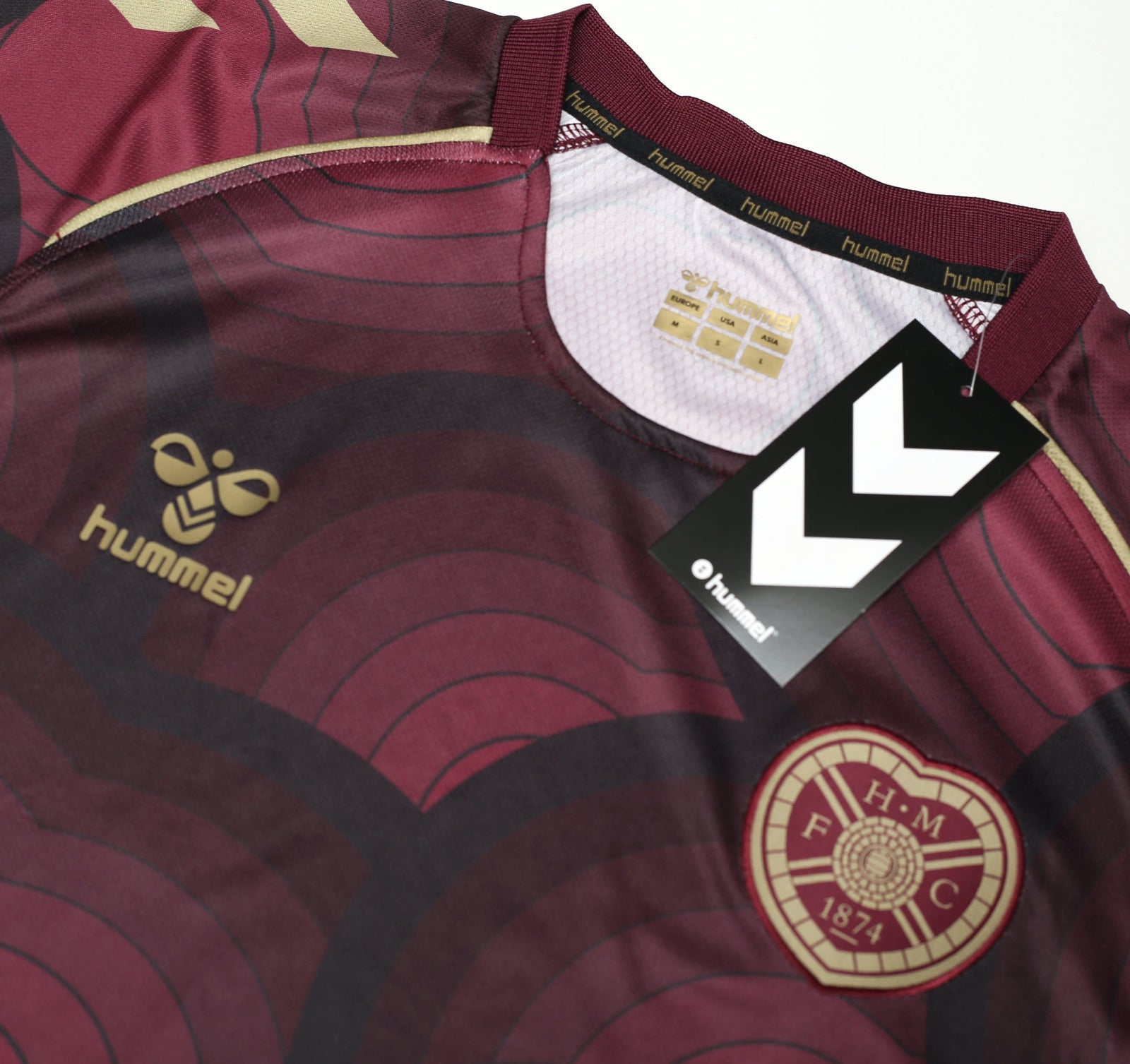 2025-26 Hearts Hummel match day home shirt (New in bag)
