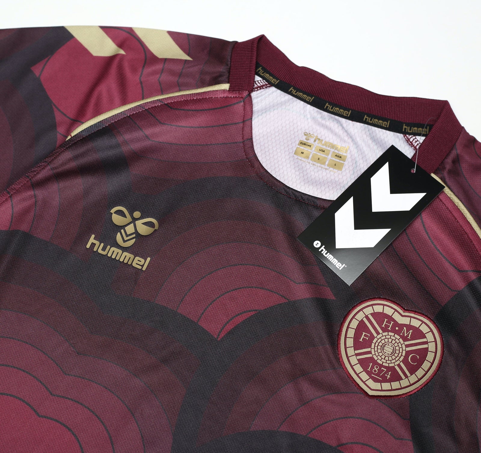2025-26 Hearts Hummel match day home shirt (New in bag)