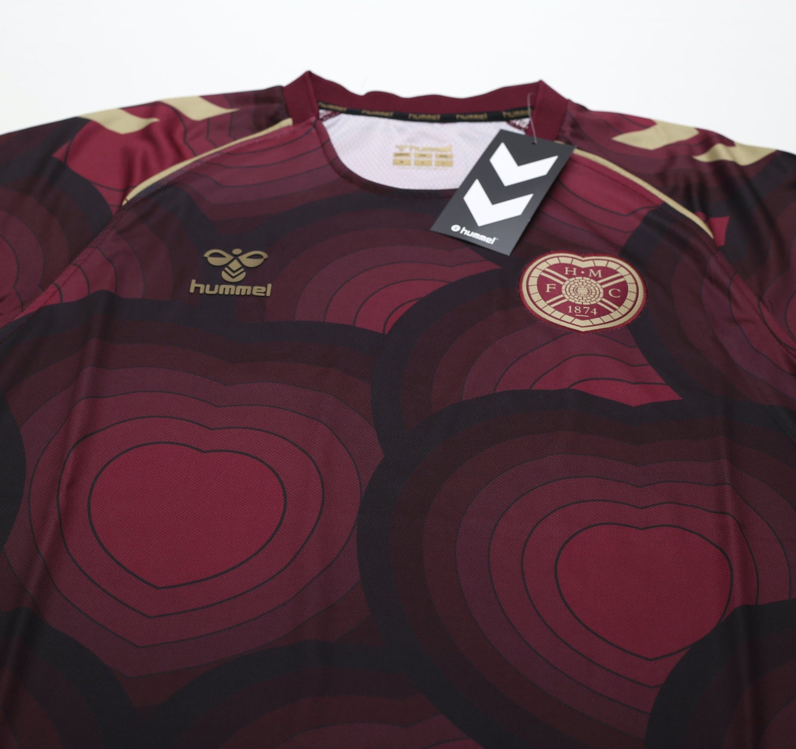 2025-26 Hearts Hummel match day home shirt (New in bag)