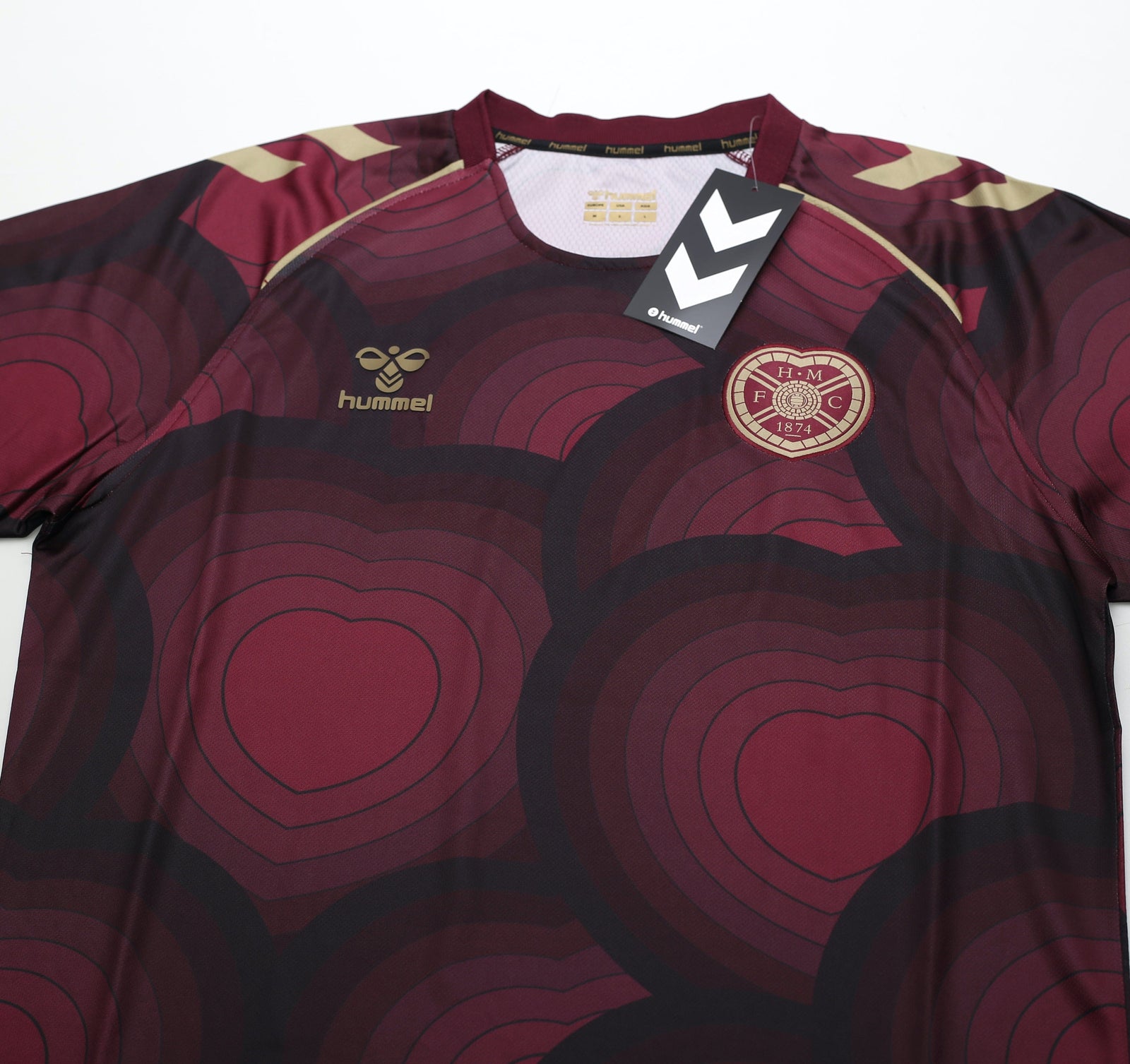 2025-26 Hearts Hummel match day home shirt (New in bag)