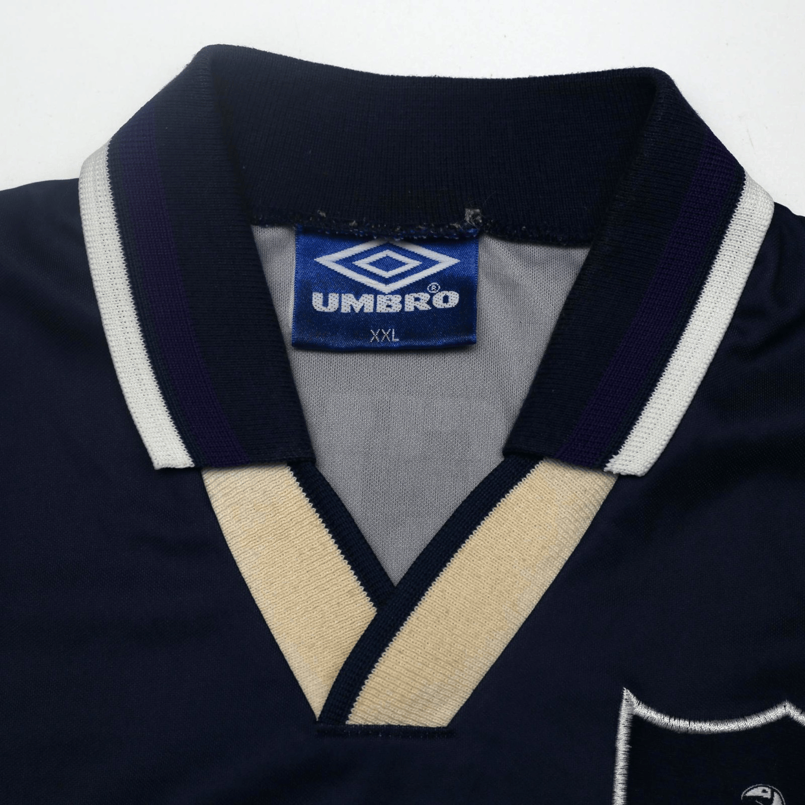 1994/95 Klinsmann #18 Tottenham Hotspur Vintage Umbro Away Football Shirt (XXL)13