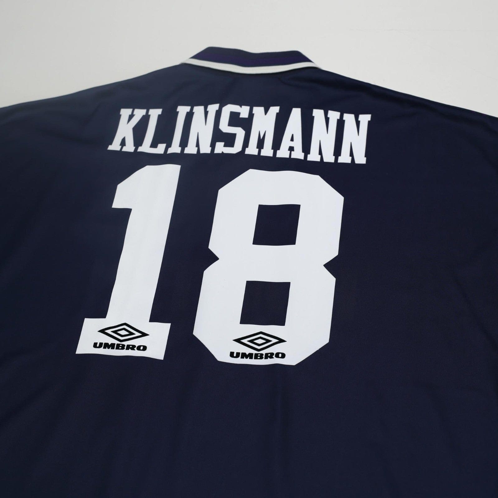 1994/95 Klinsmann #18 Tottenham Hotspur Vintage Umbro Away Football Shirt (XXL)7