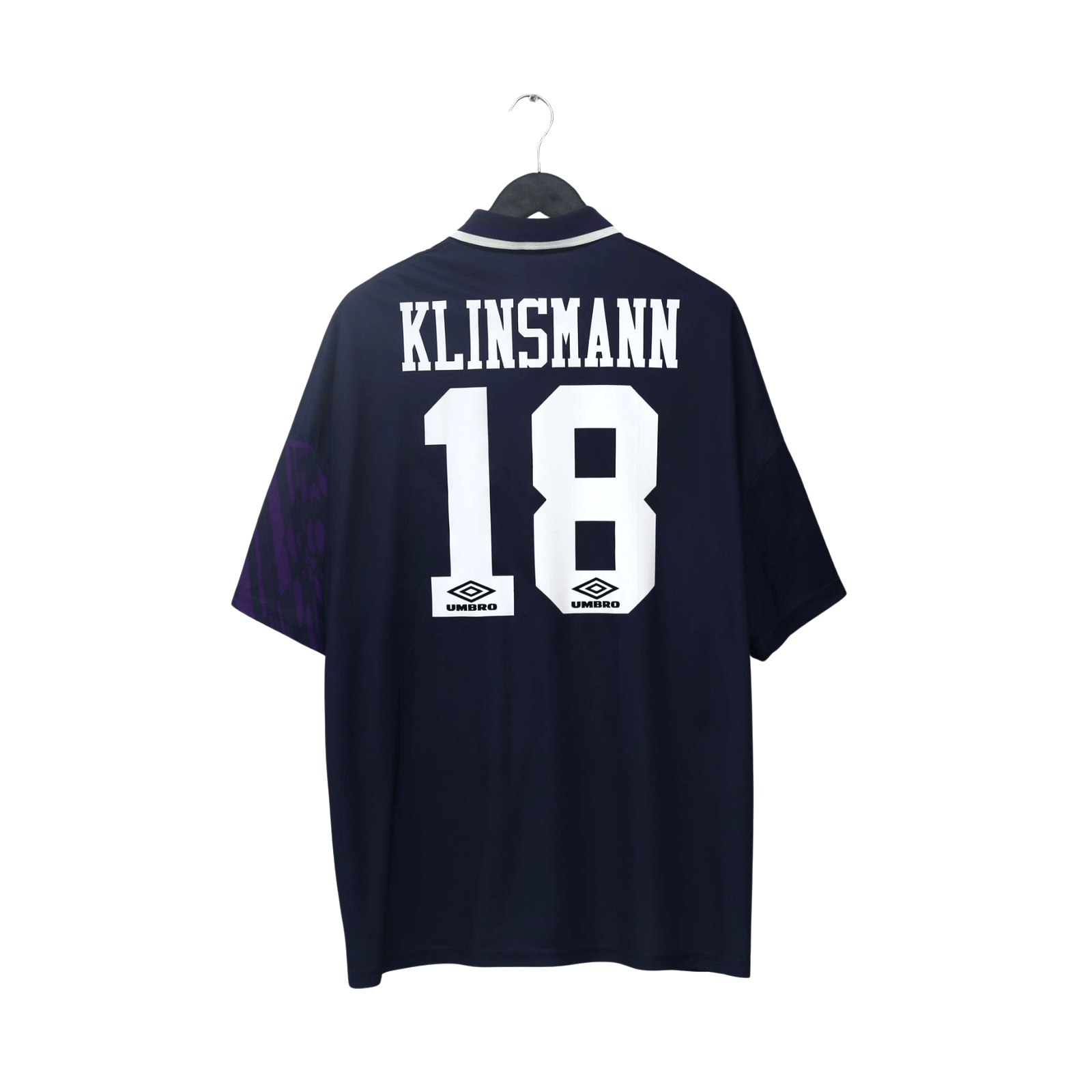 1994/95 Klinsmann #18 Tottenham Hotspur Vintage Umbro Away Football Shirt (XXL)0