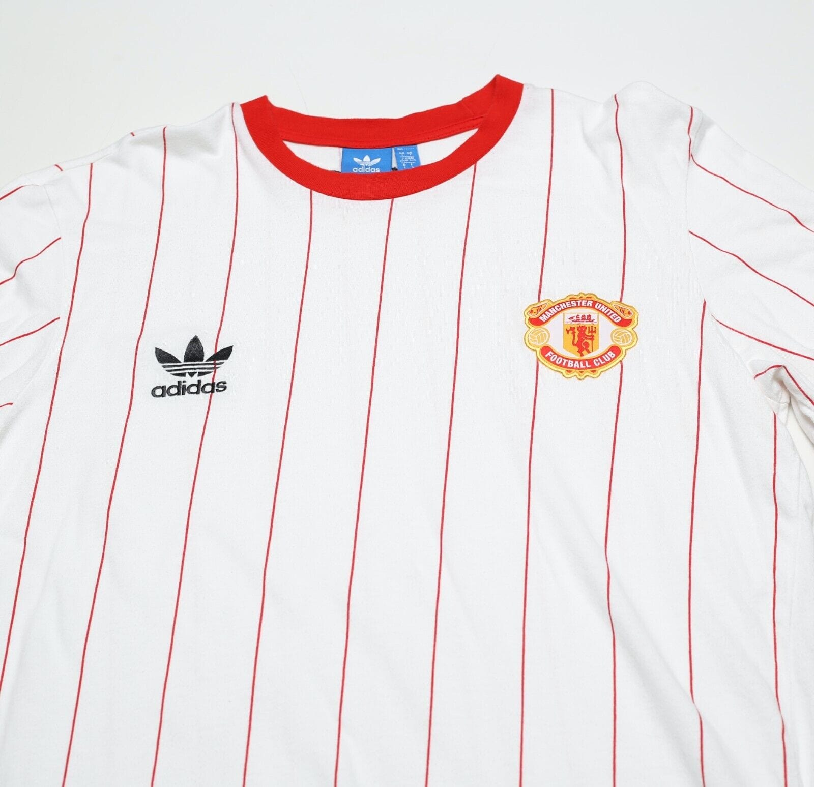 MANCHESTER UNITED Vintage Retro adidas Originals Cotton Tee (M/L)