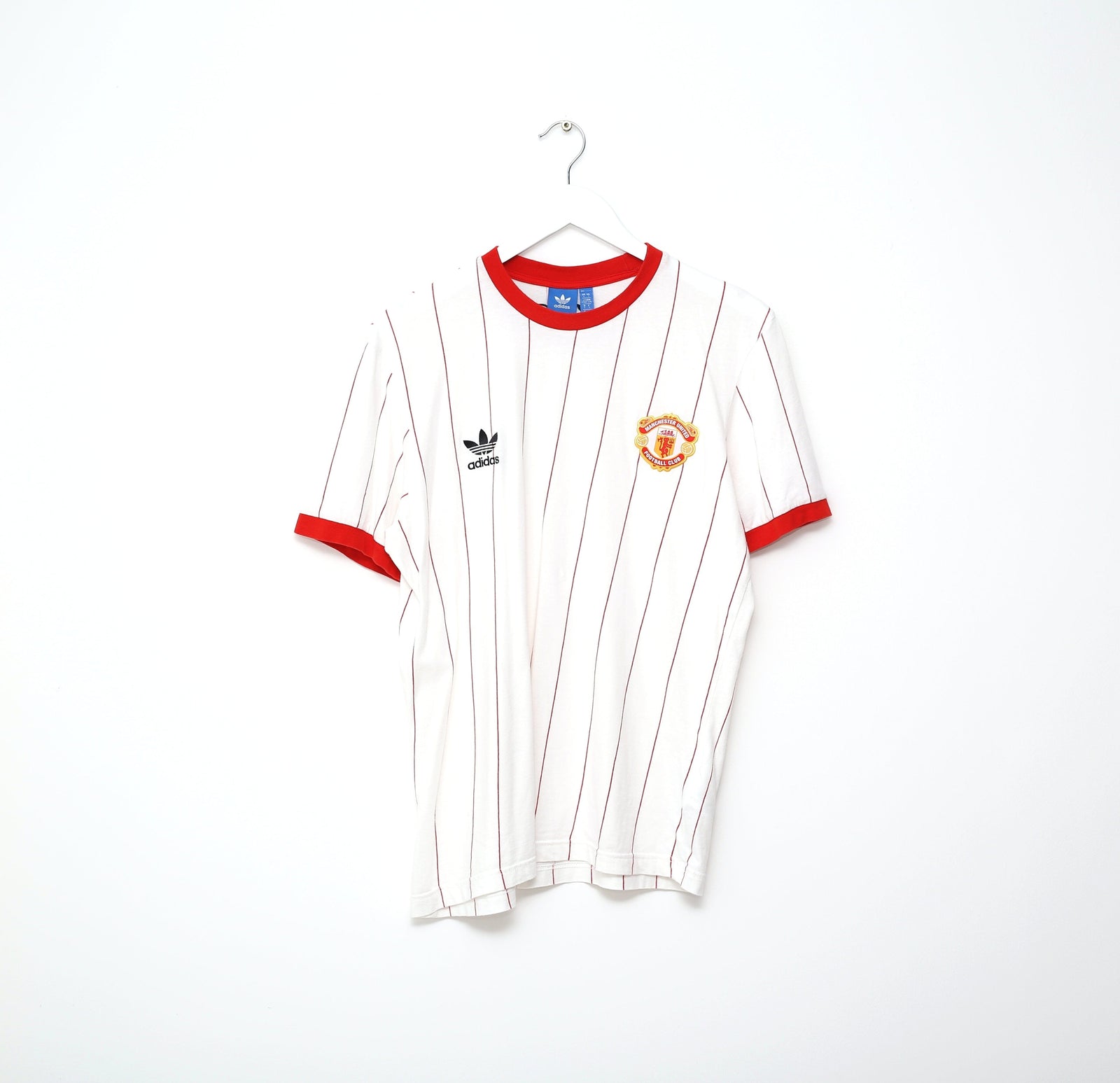MANCHESTER UNITED Vintage Retro adidas Originals Cotton Tee (M/L)