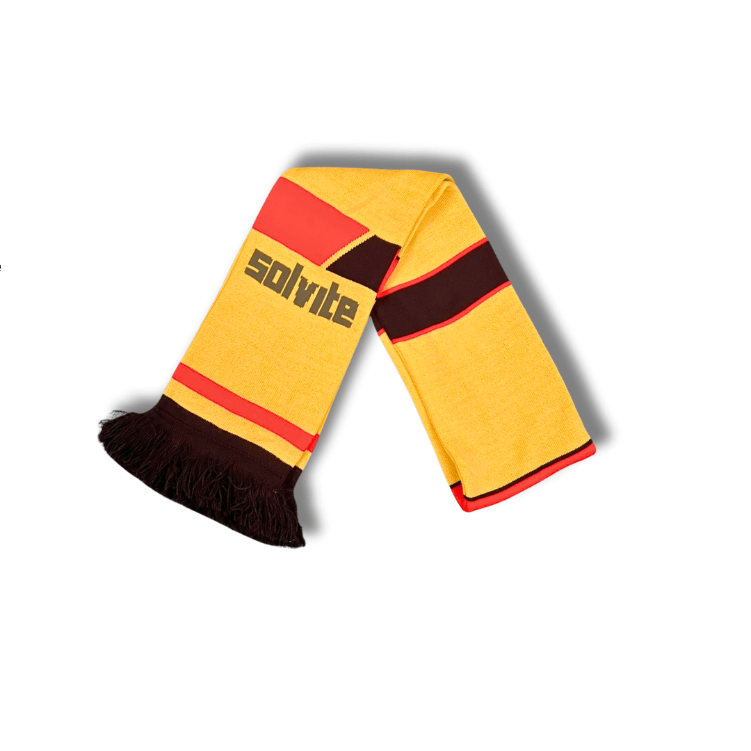 Watford Retro Football Scarf 1985-88 Home Shirt | Yellow