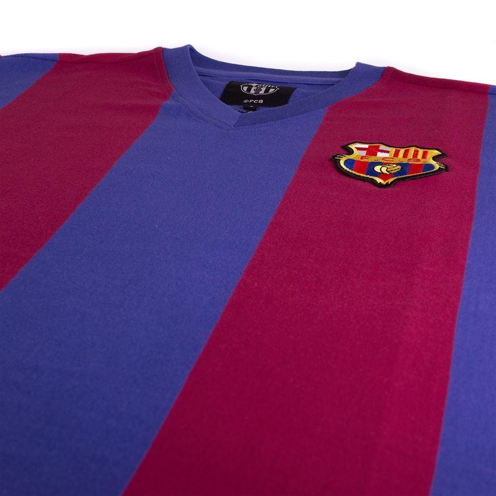 1976-77 Barcelona Retro Home Shirt Replica - Football Shirt Collective