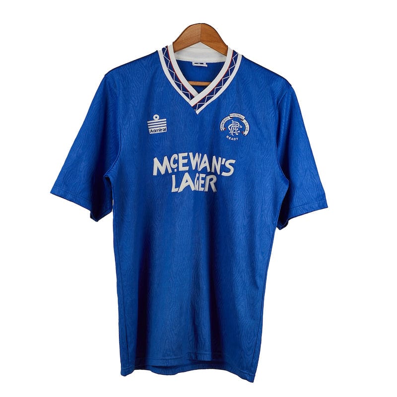 1990-92 Glasgow Rangers Admiral Home Shirt (M) Excellent