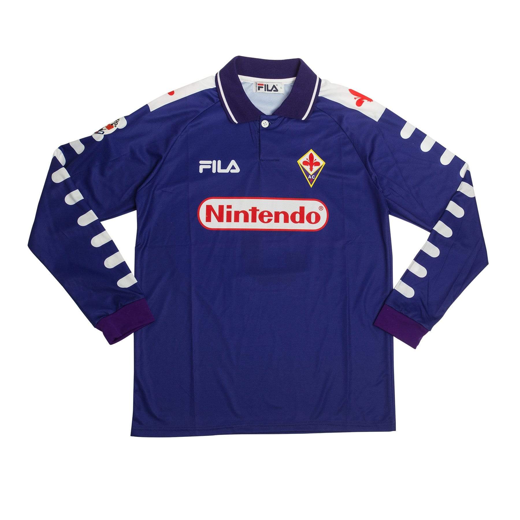1998-99 Fiorentina home football shirt S #9 Batistuta - Football Shirt Collective