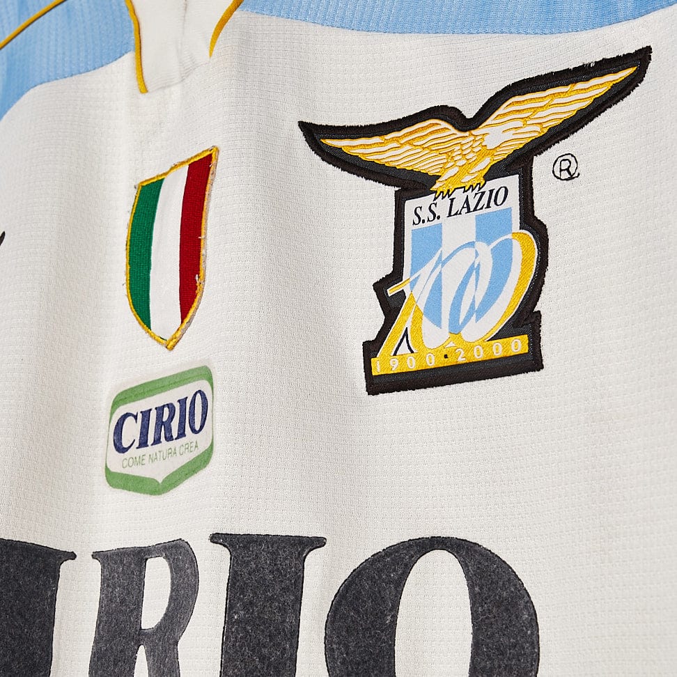 Football Shirt Collective 1999-00 Lazio home centenary shirt IRR (Very good) M