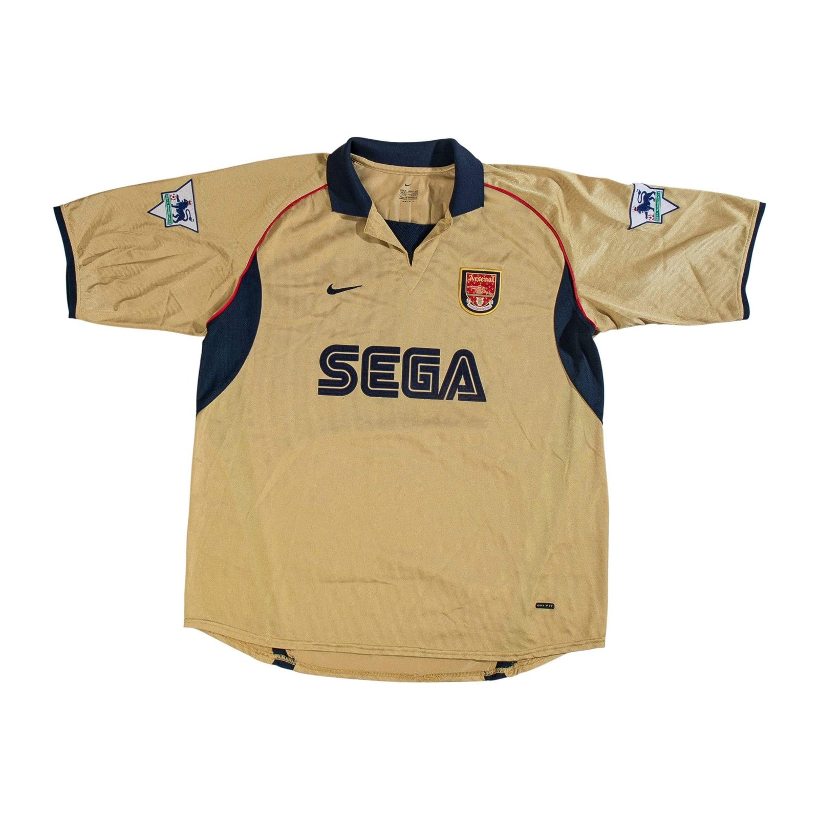 Football Shirt Collective 2001-02 Arsenal Away Shirt Vieira 4 (Excellent) XL
